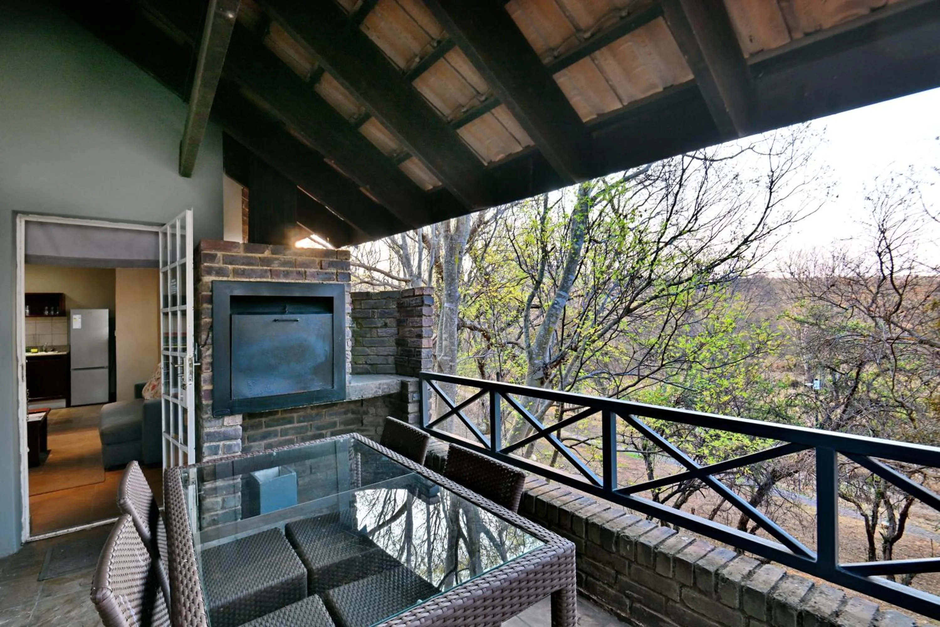 Patio in Glenburn Lodge & Spa