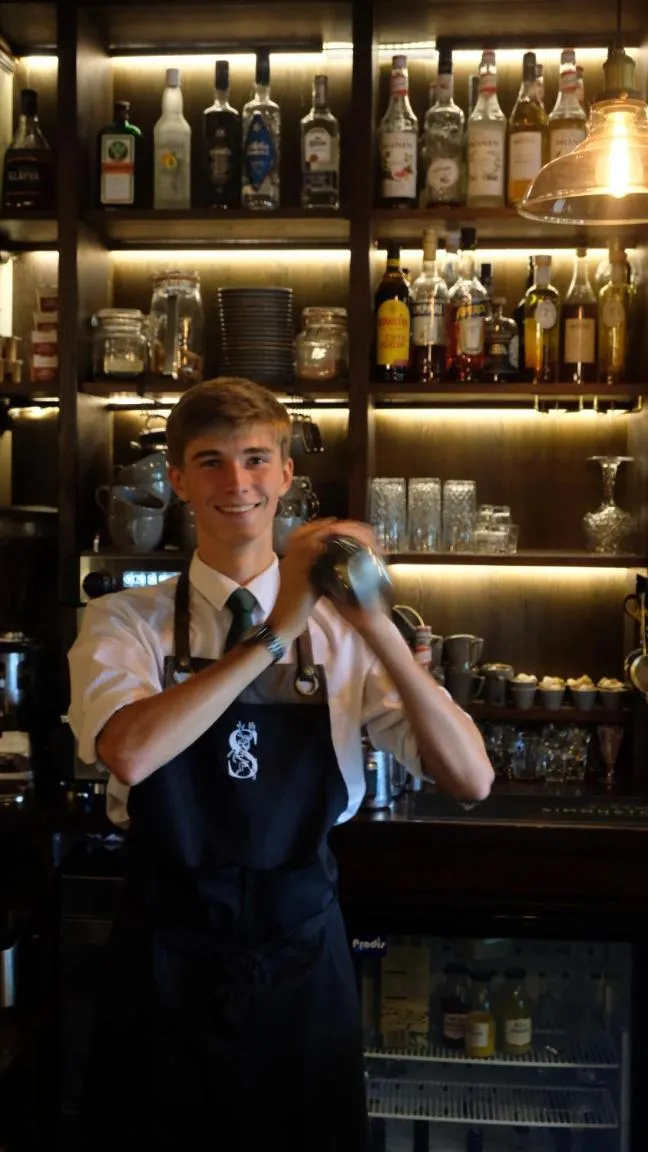 Staff in Simonstone Hall Hotel