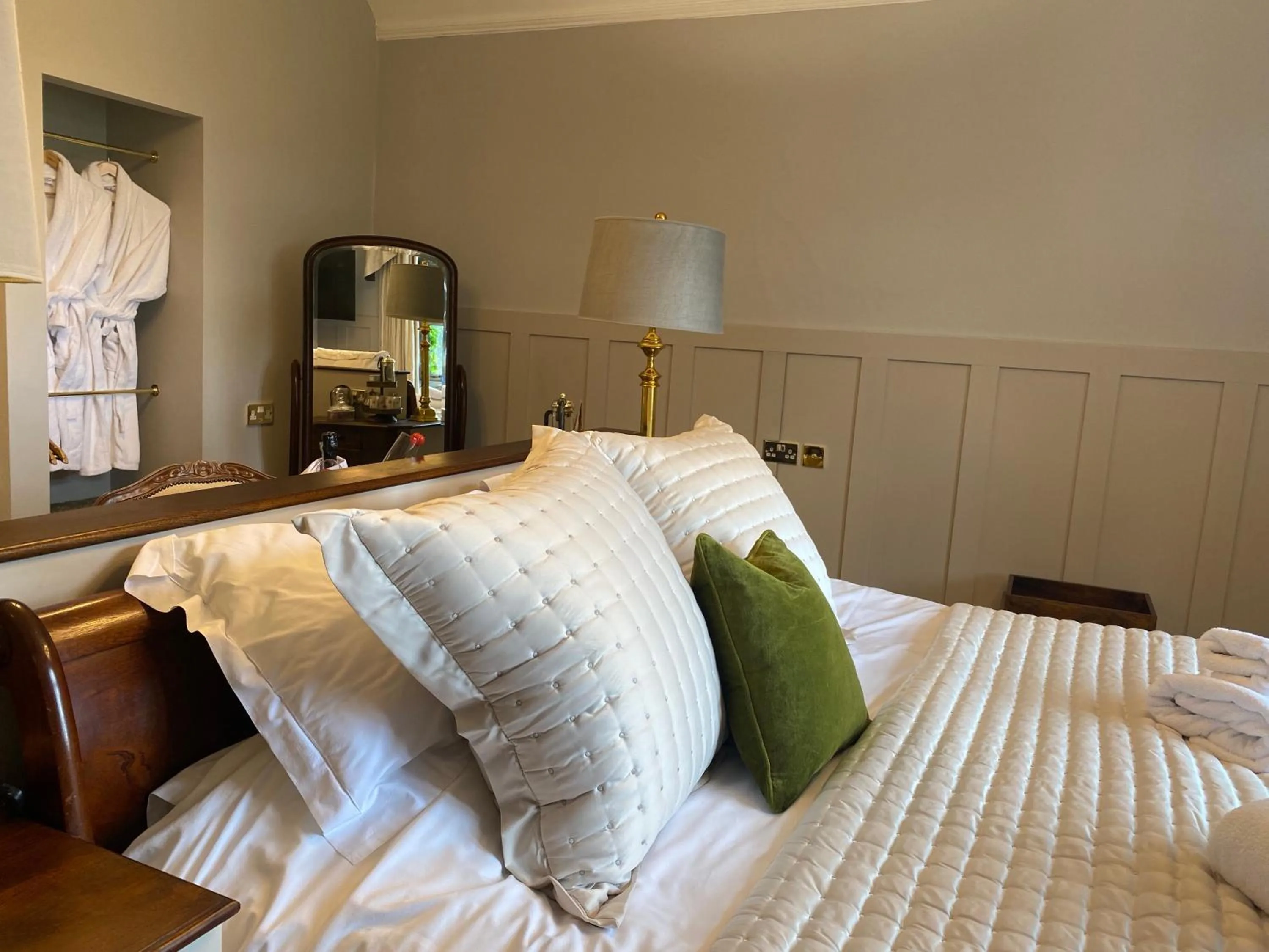 Bed in Simonstone Hall Hotel