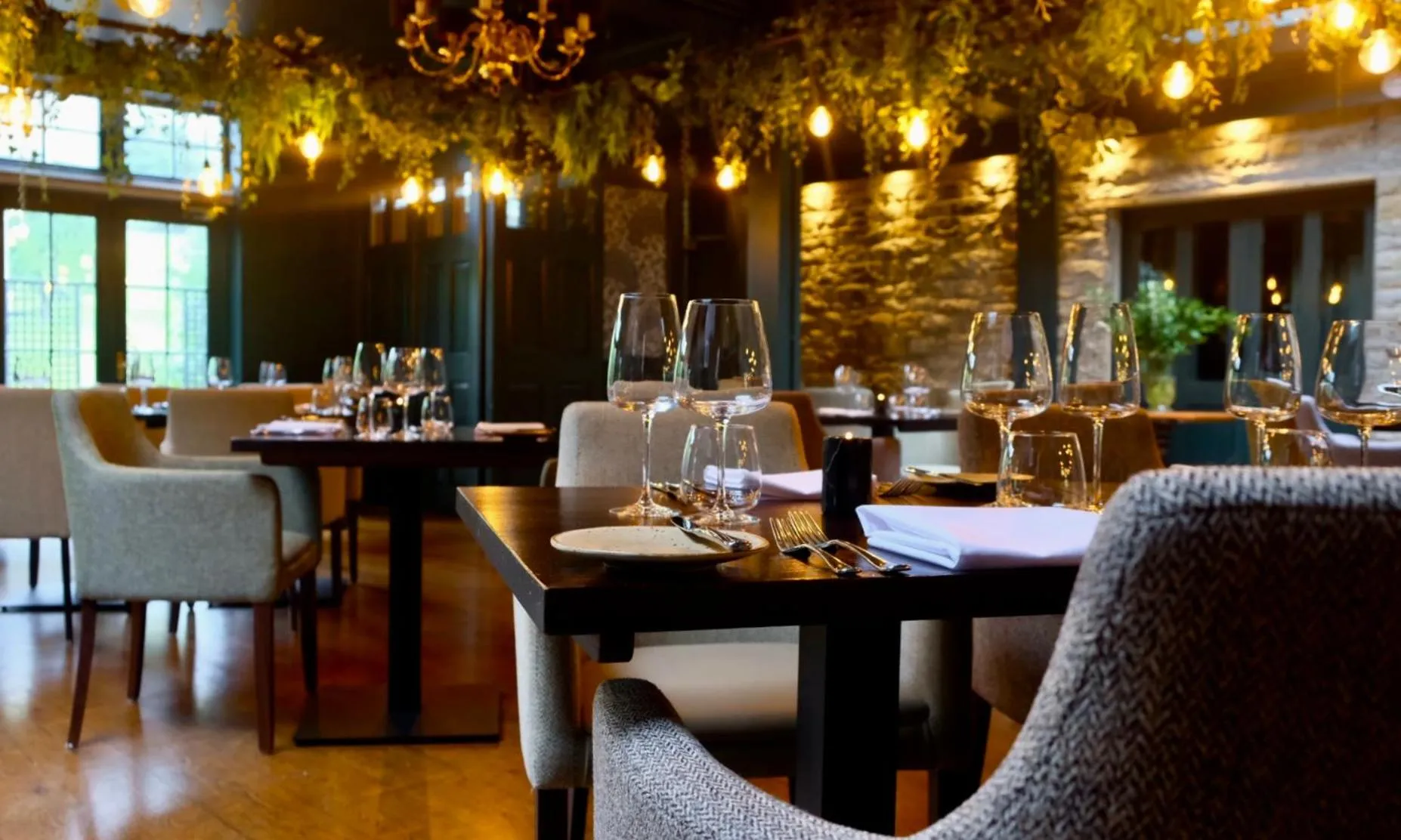 Restaurant/places to eat in Simonstone Hall Hotel