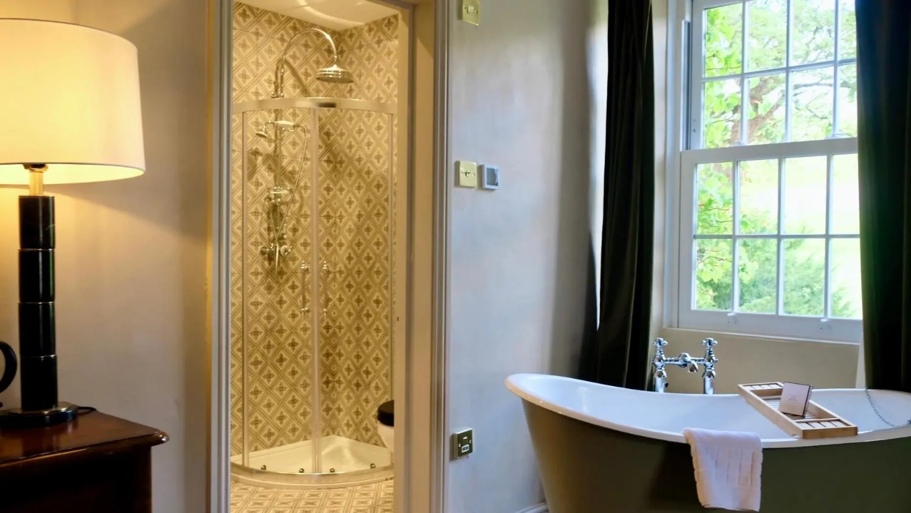 Bathroom in Simonstone Hall Hotel