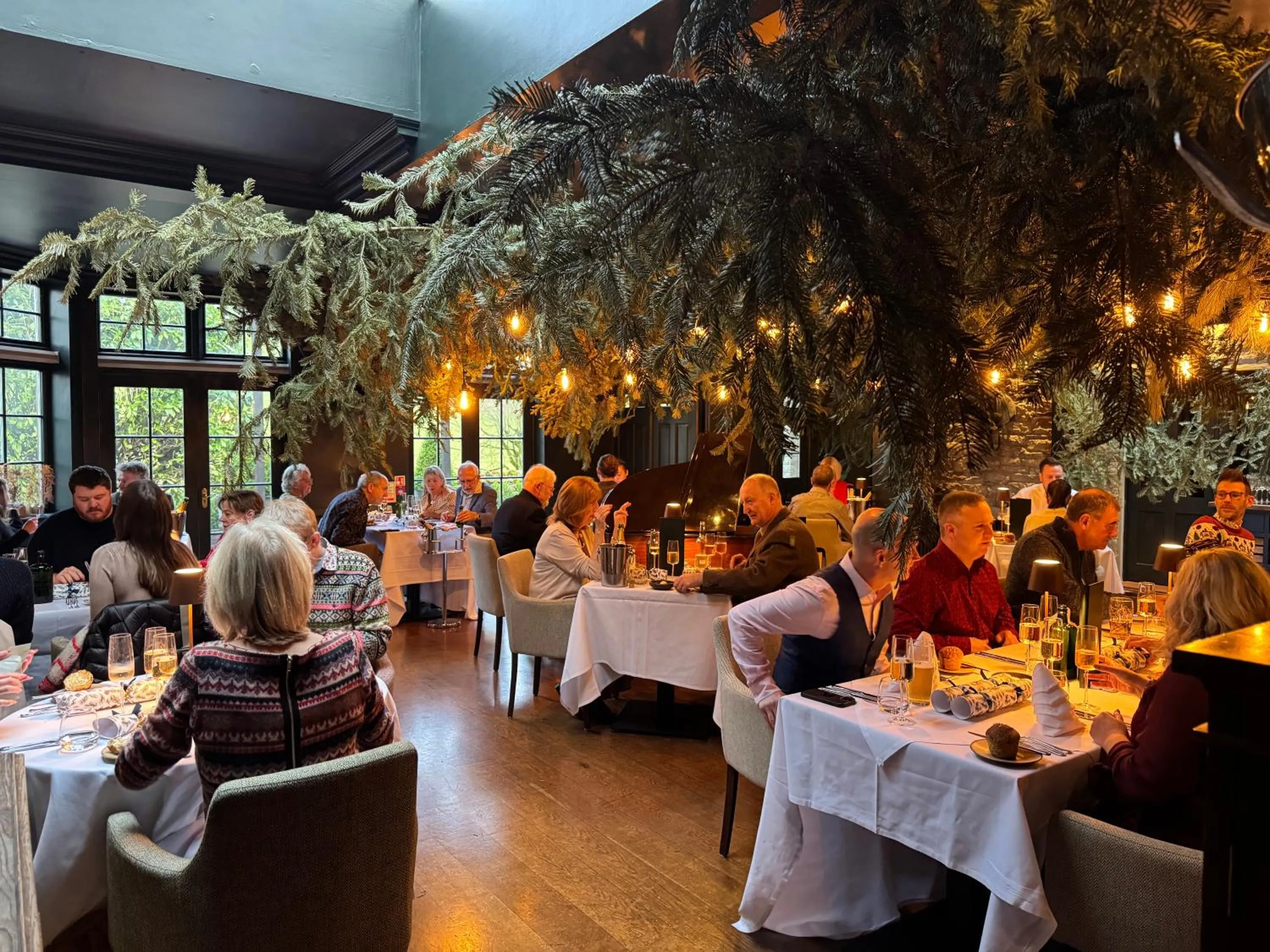 Restaurant/places to eat in Simonstone Hall Hotel