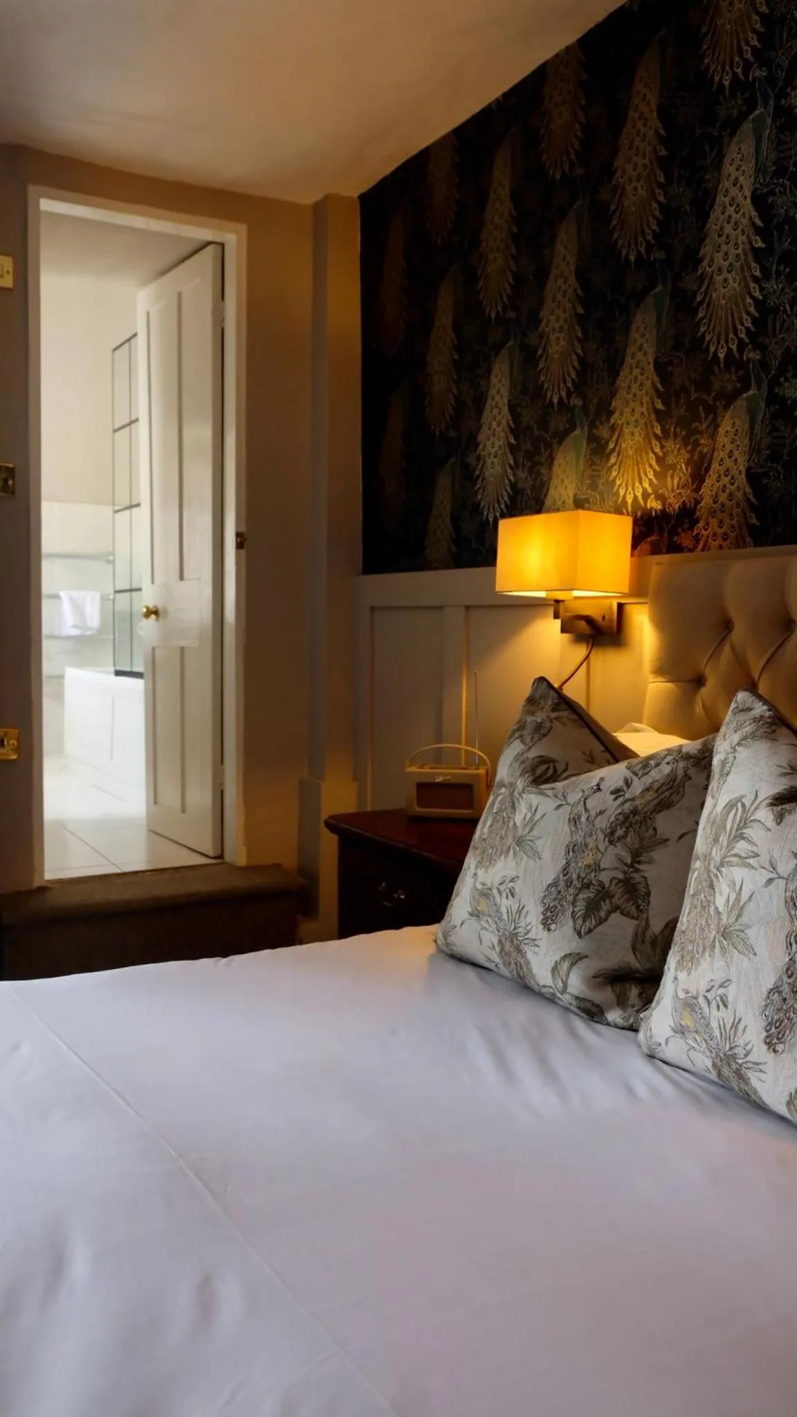 Bed in Simonstone Hall Hotel