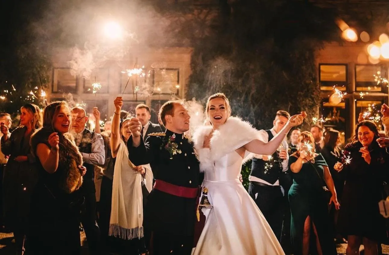 Guests in Simonstone Hall Hotel