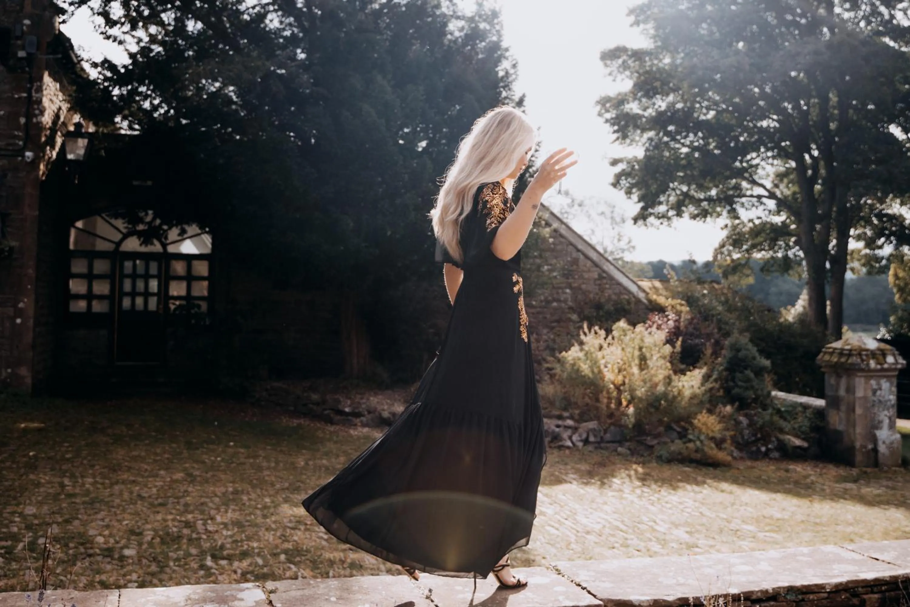 Garden in Simonstone Hall Hotel