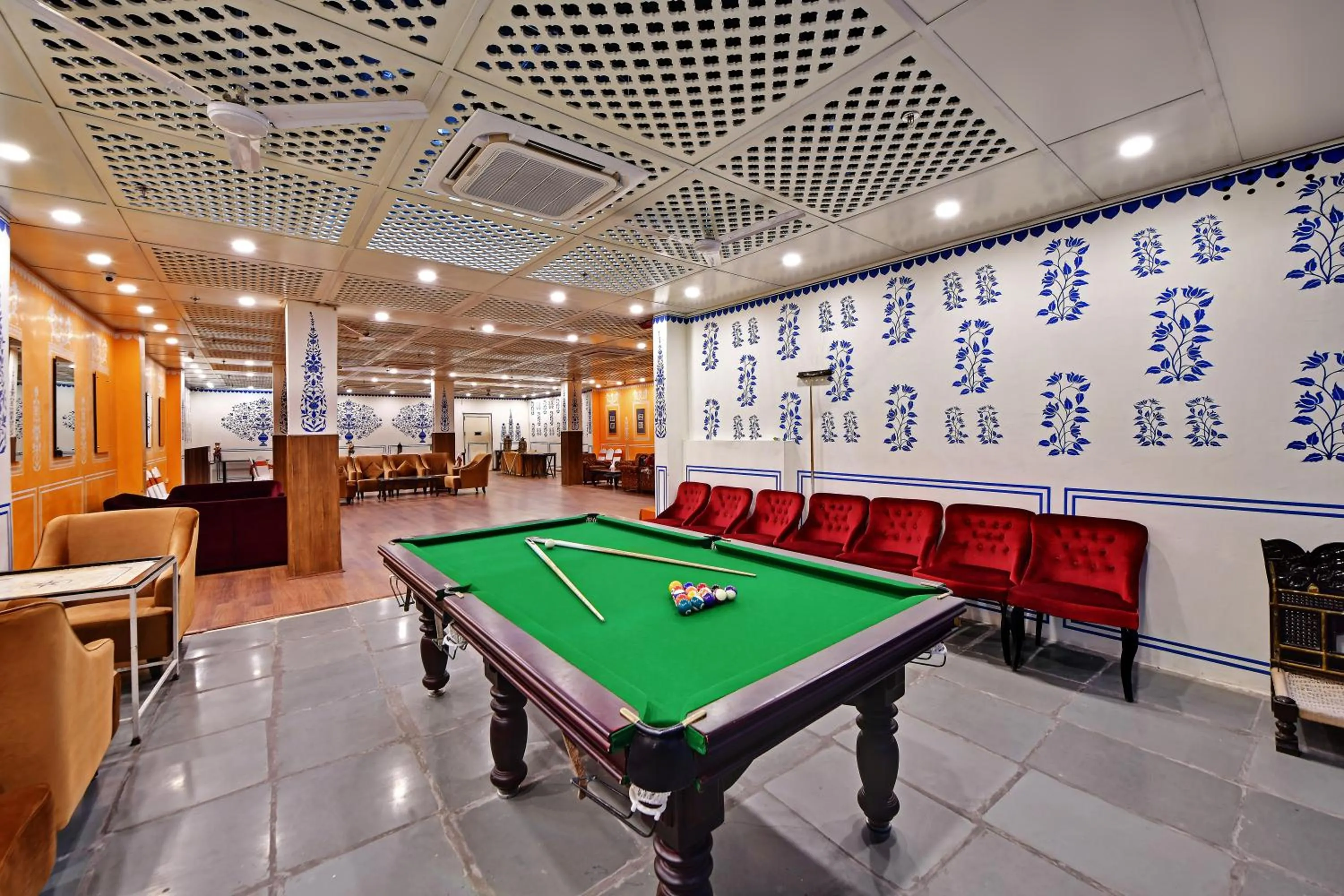 Billiard in WelcomHeritage Ramgarh