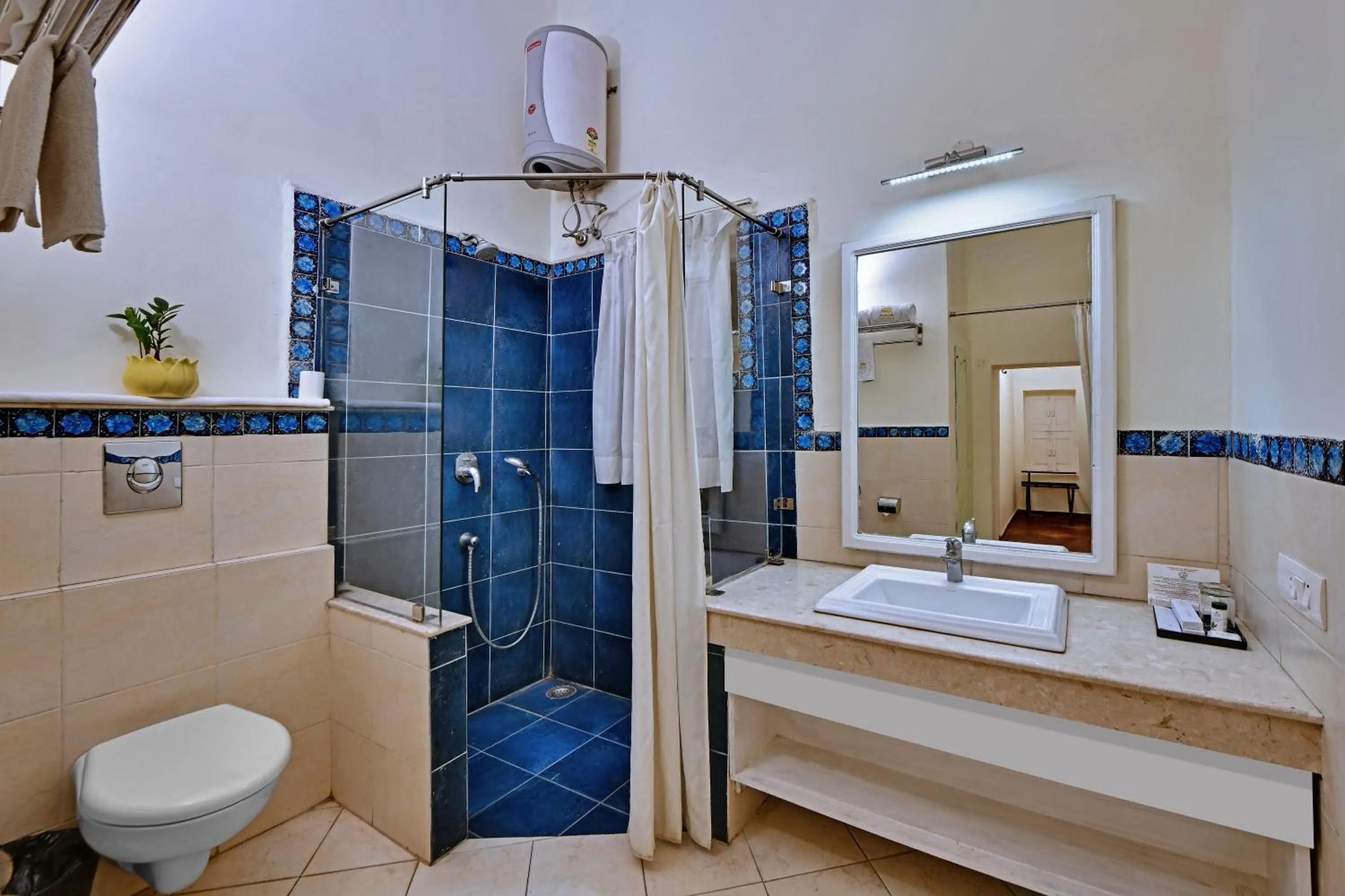 Bathroom in WelcomHeritage Ramgarh