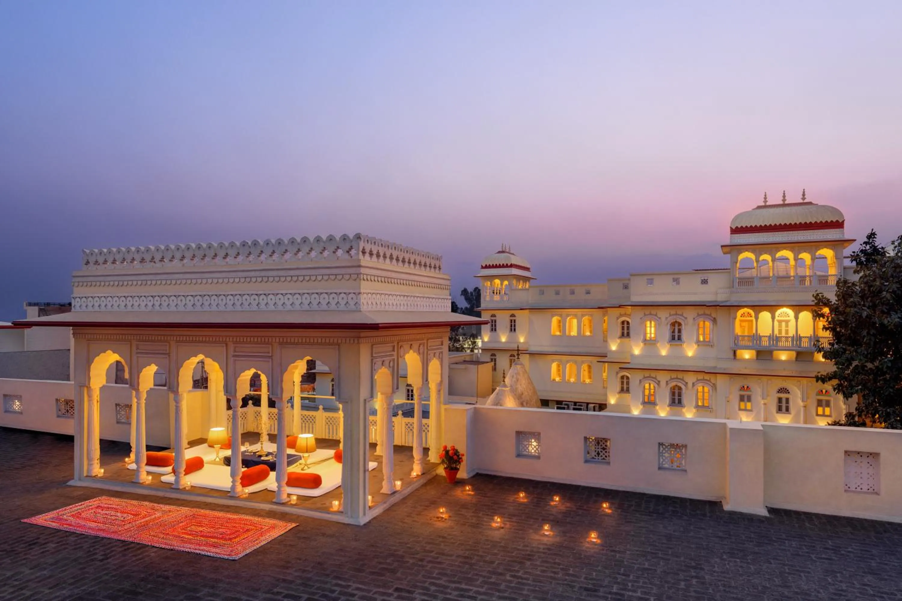 Balcony/Terrace in WelcomHeritage Ramgarh