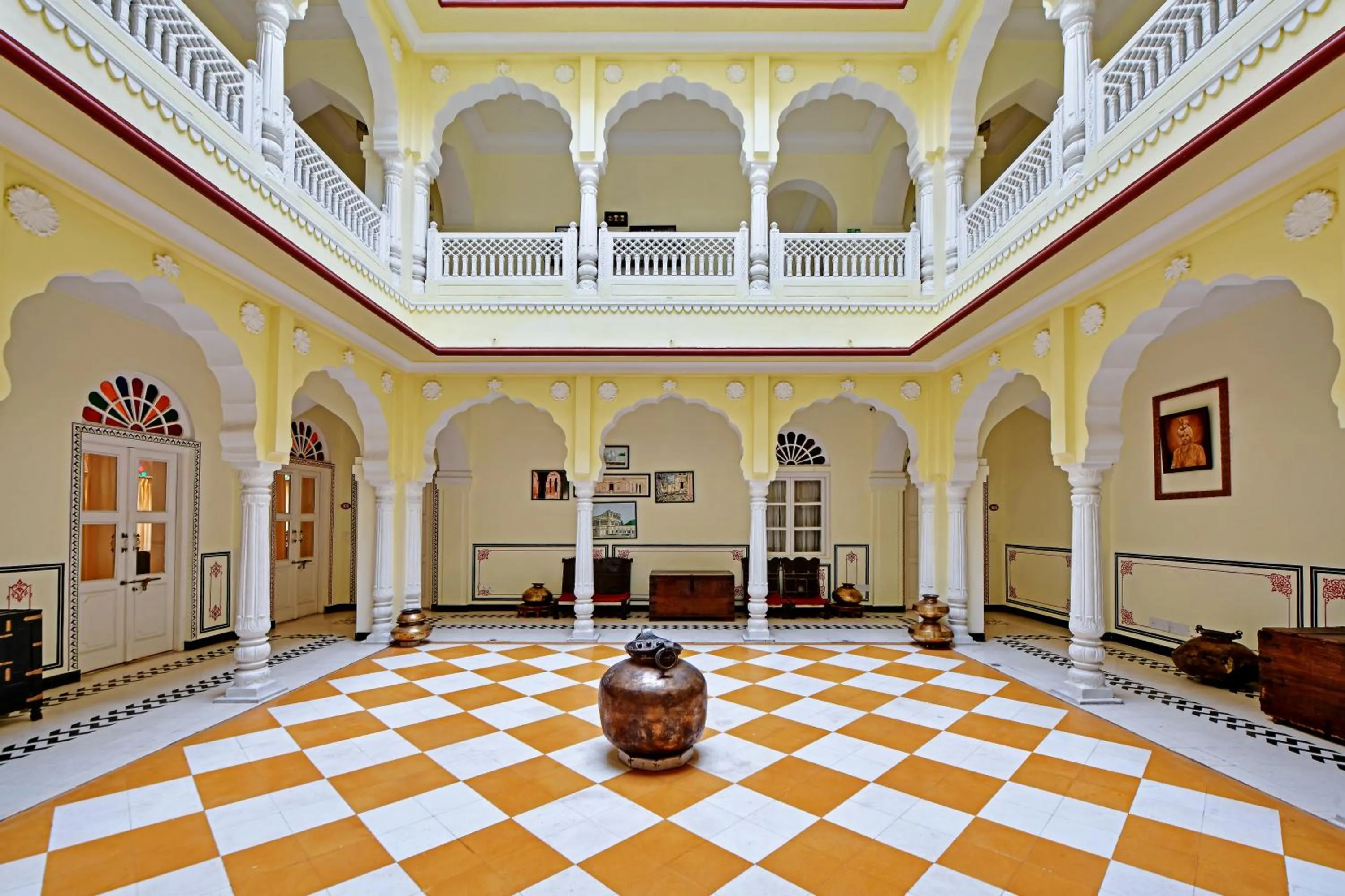 Decorative detail in WelcomHeritage Ramgarh