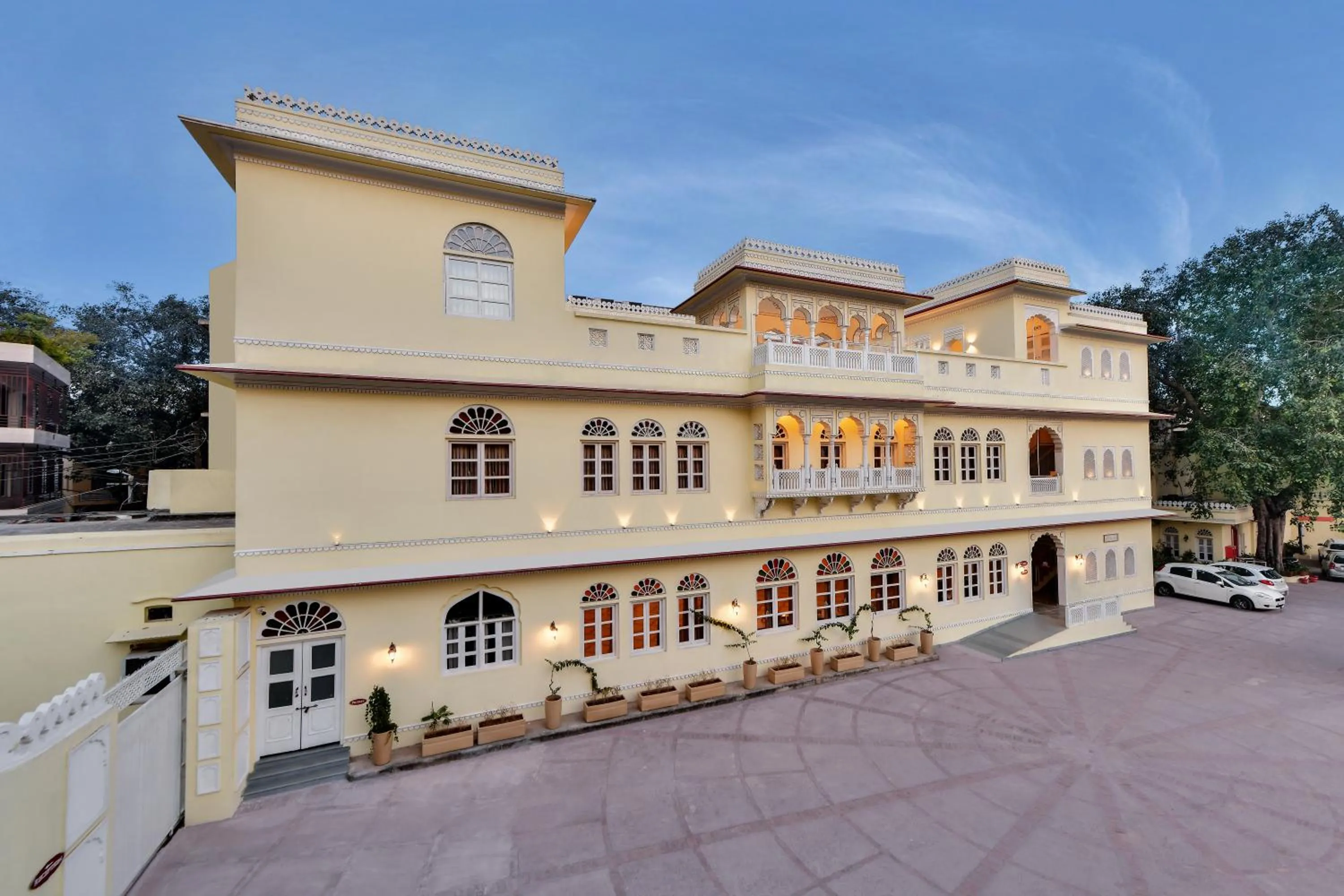 Property building in WelcomHeritage Ramgarh