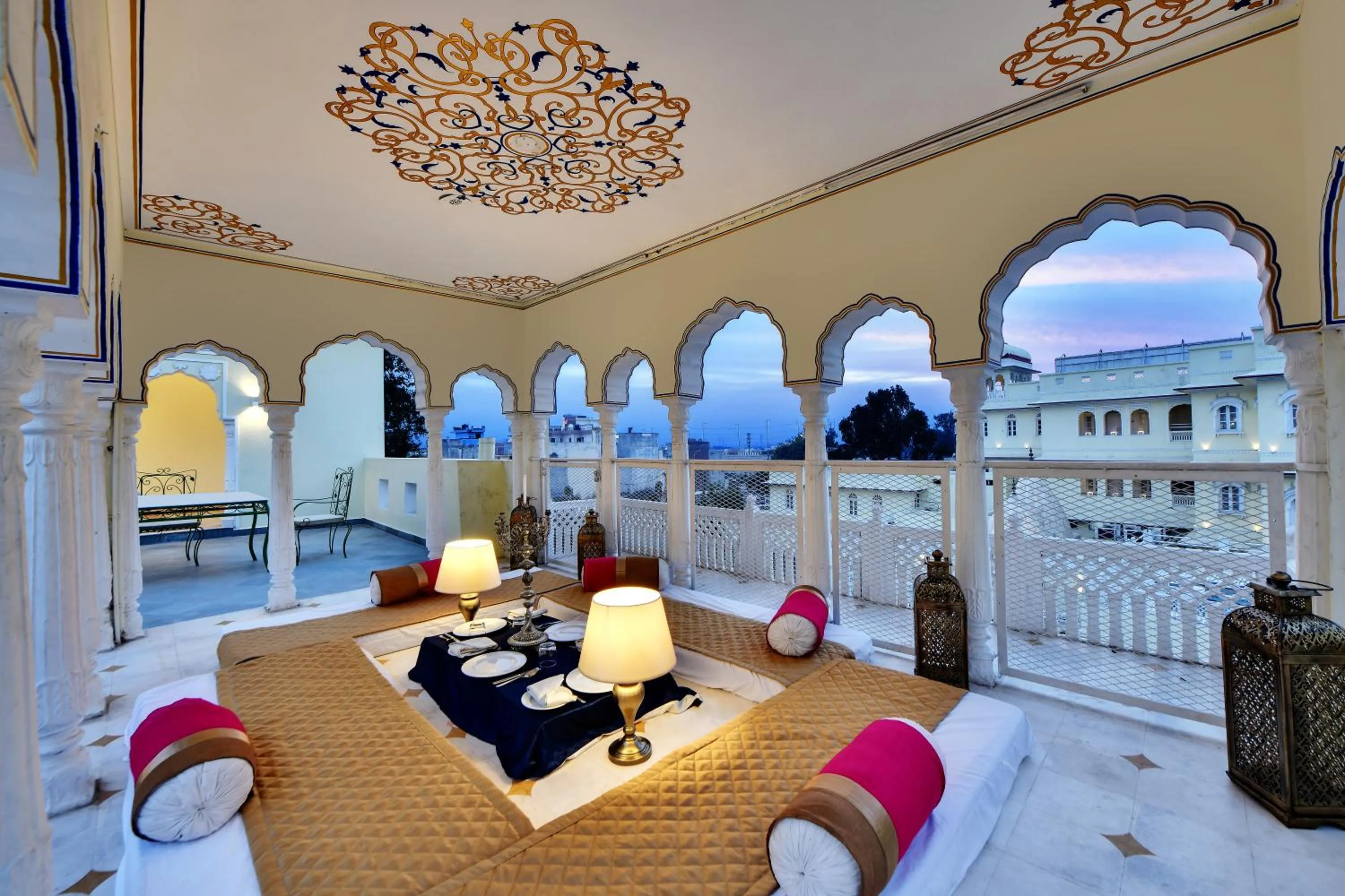 Balcony/Terrace in WelcomHeritage Ramgarh