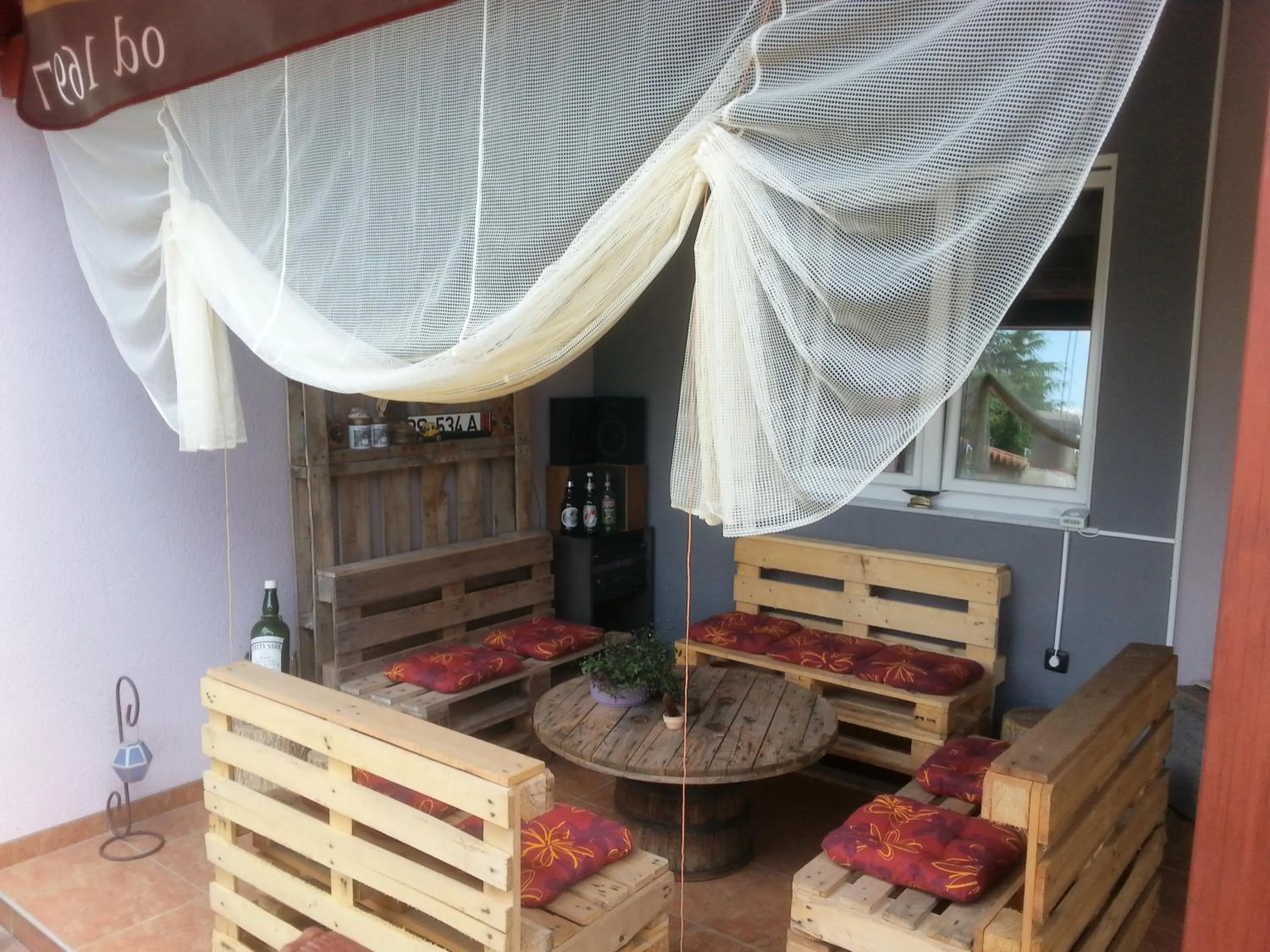 Balcony/Terrace in Studio Apartments Korosteljev