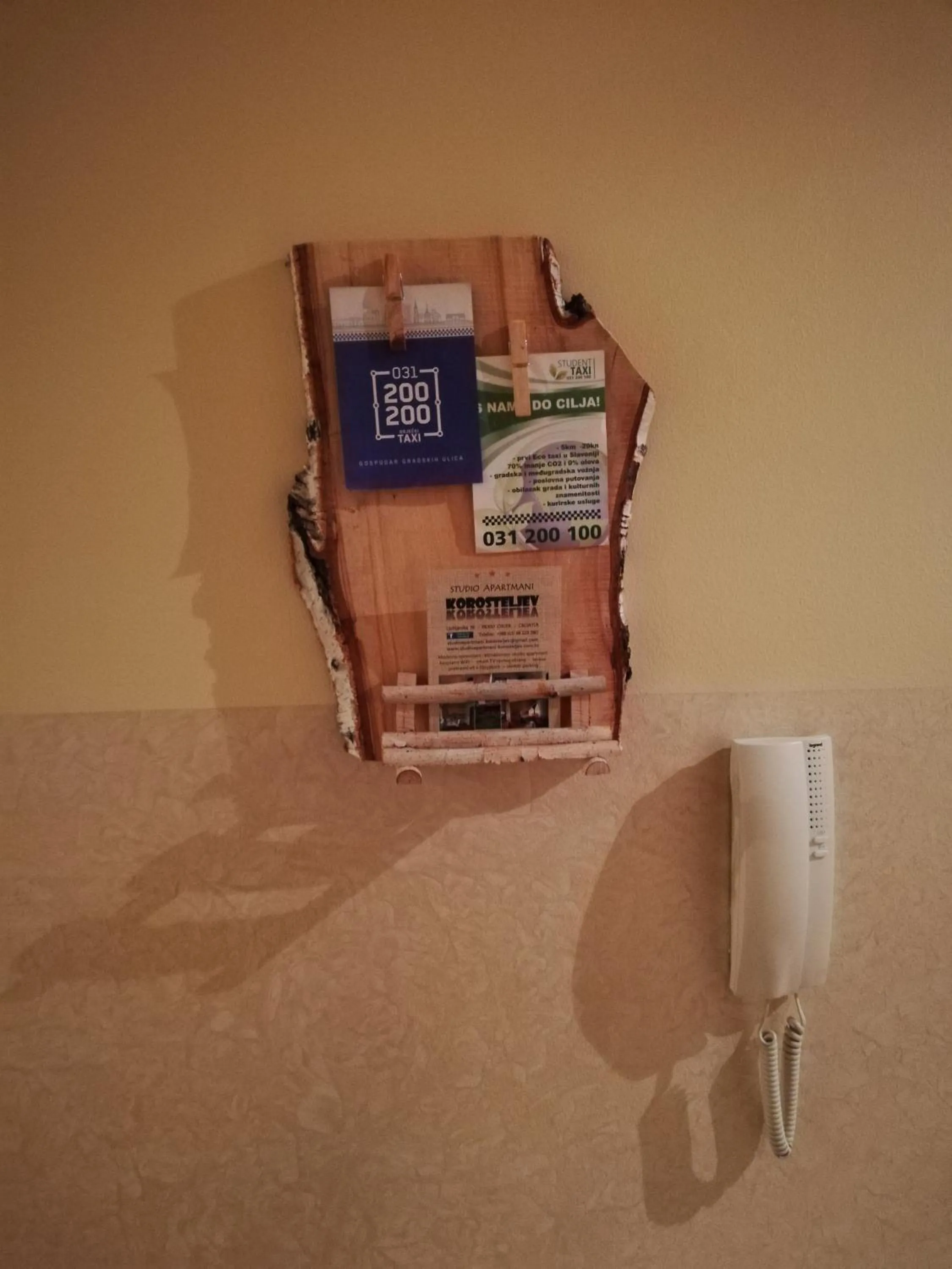 Lobby or reception in Studio Apartments Korosteljev