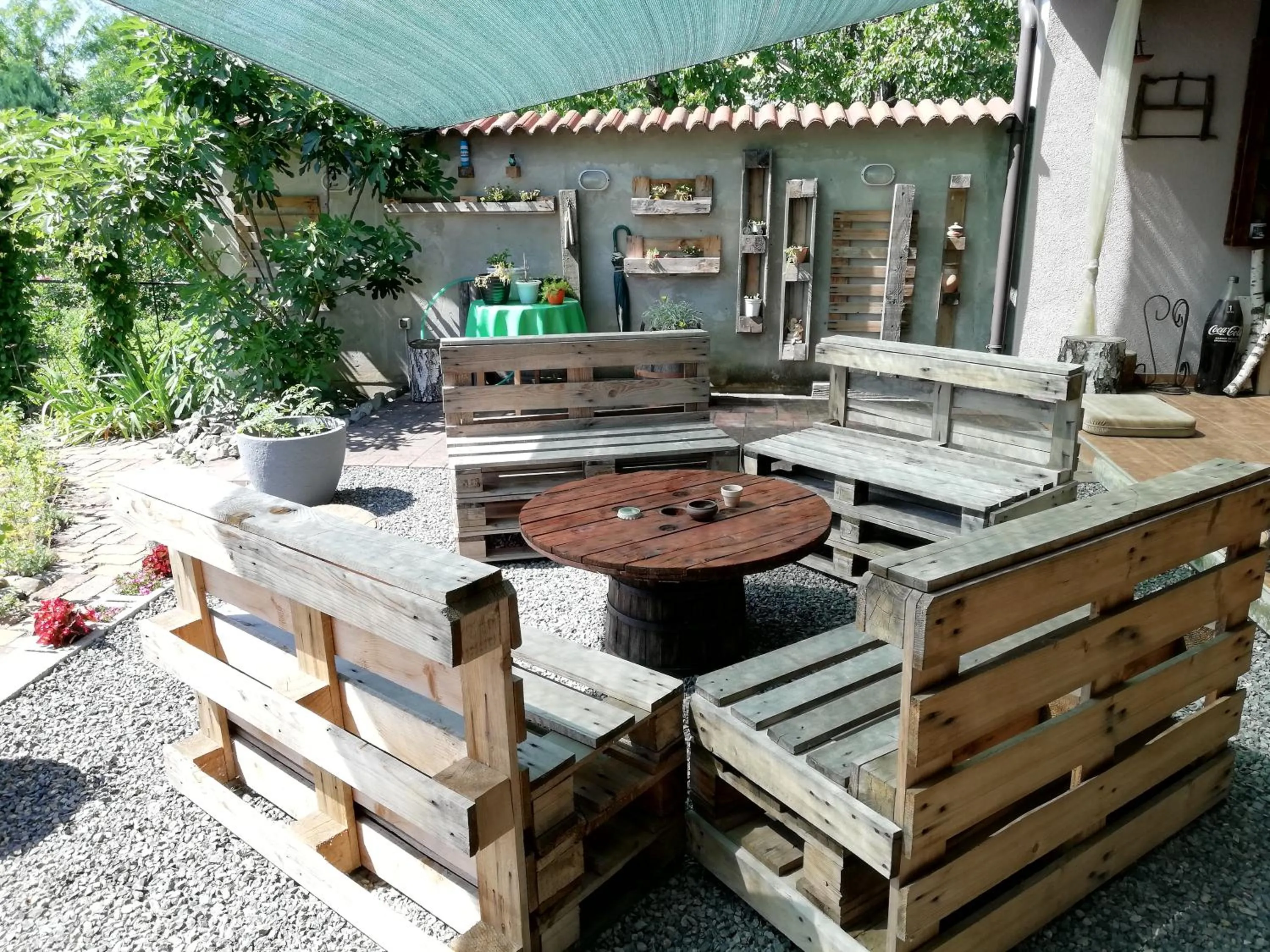 Balcony/Terrace in Studio Apartments Korosteljev