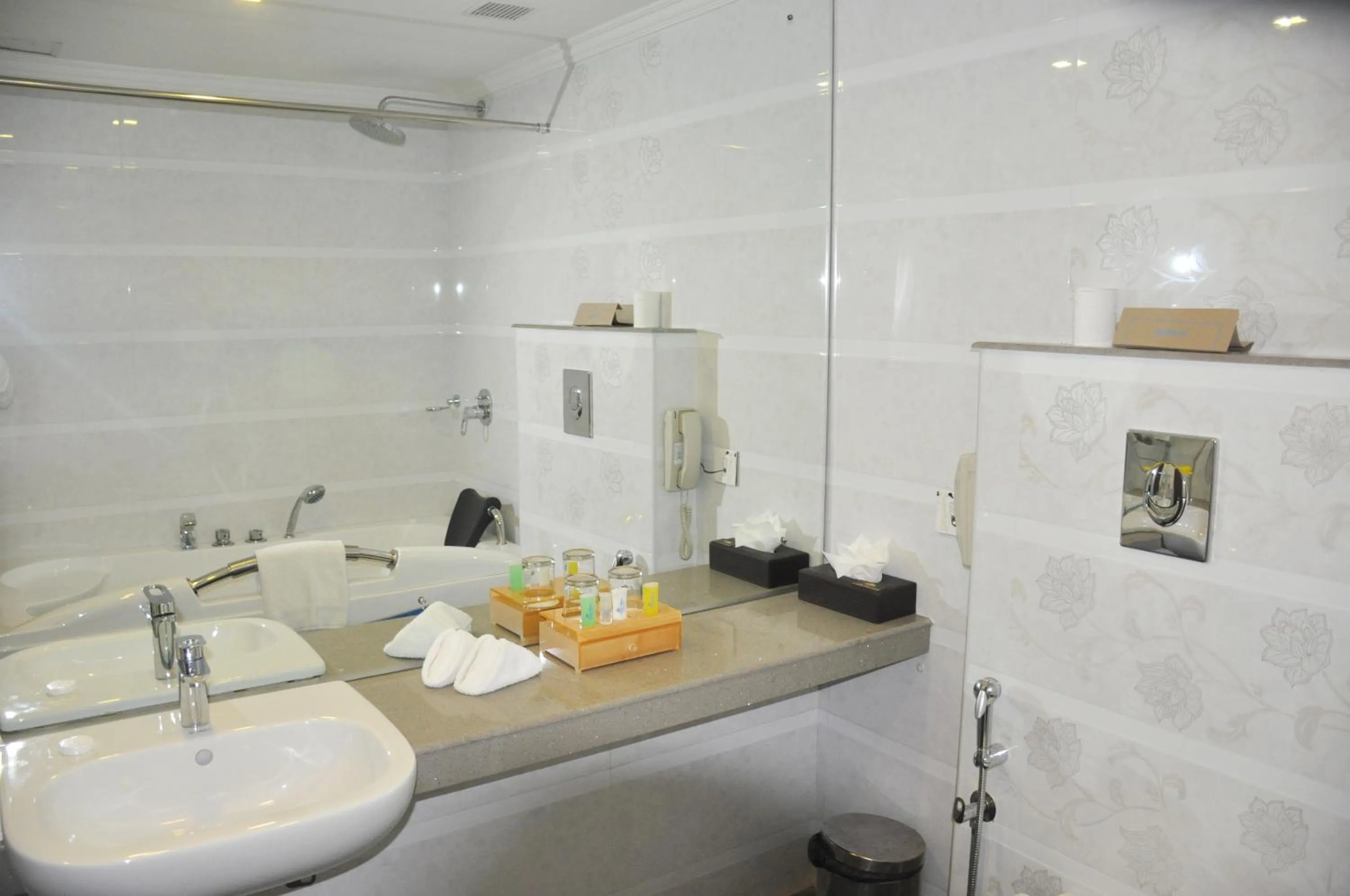 Toilet in Lake Palace Trivandrum