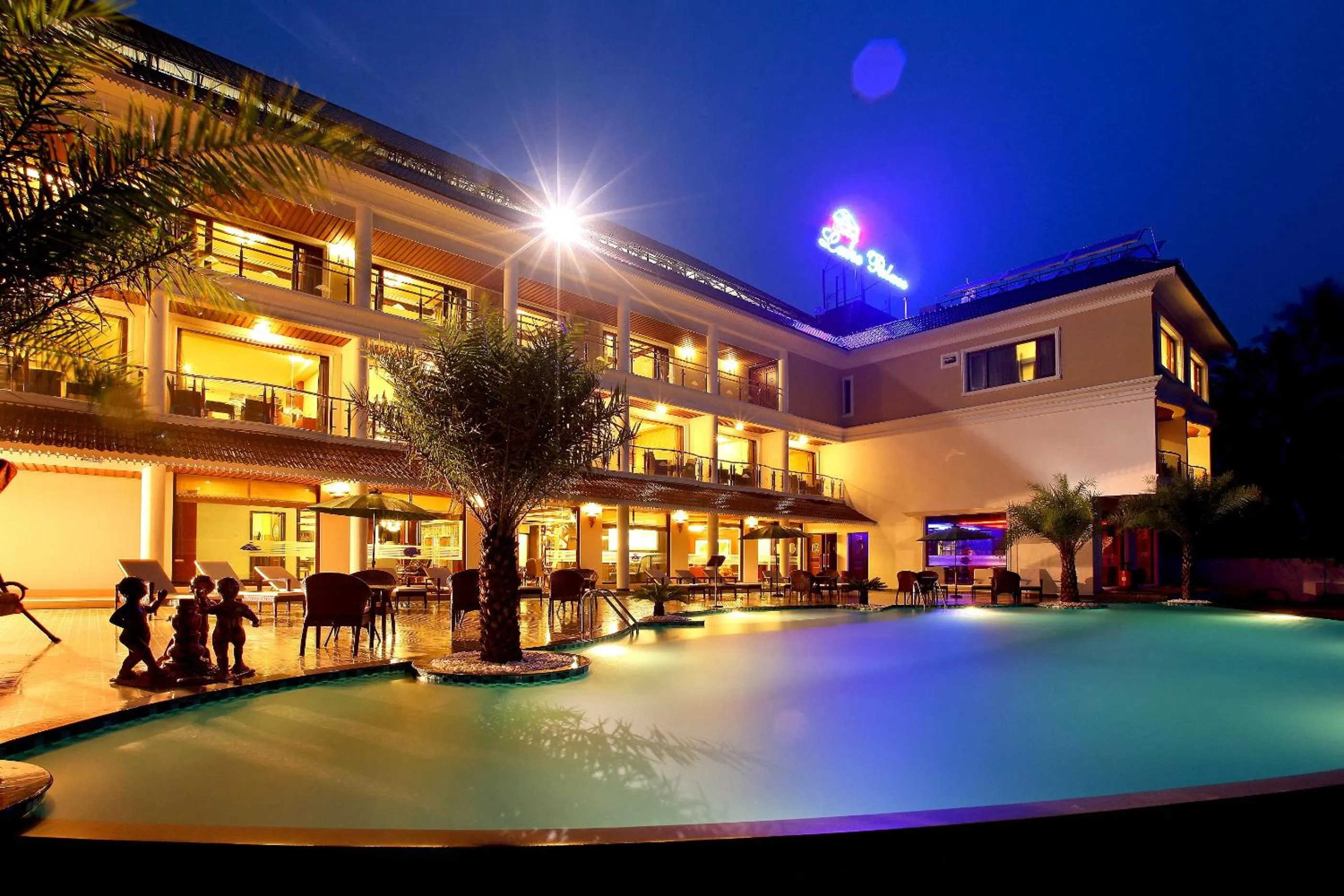 Property building in Lake Palace Trivandrum