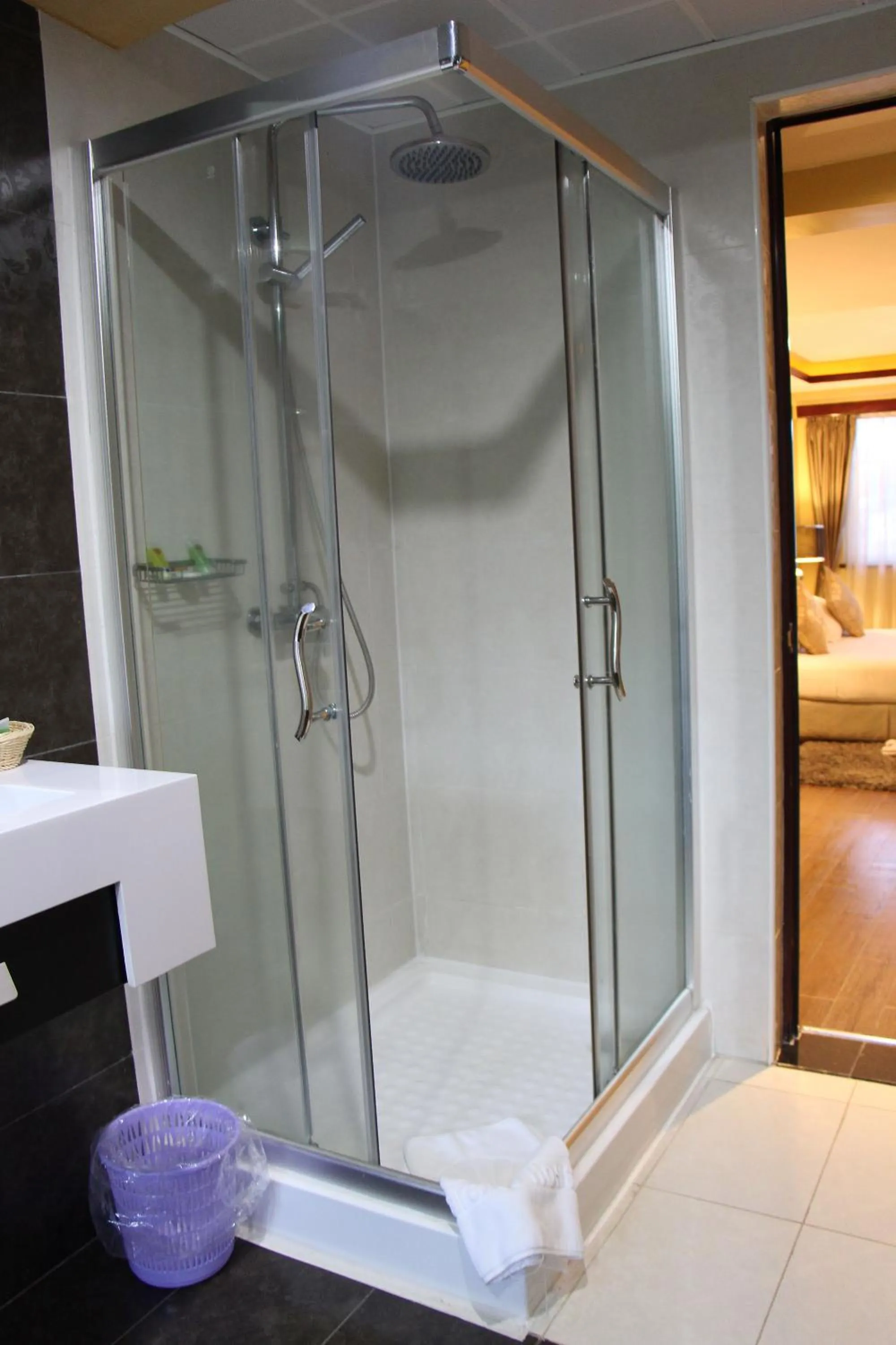 Shower in Clarence House Nairobi