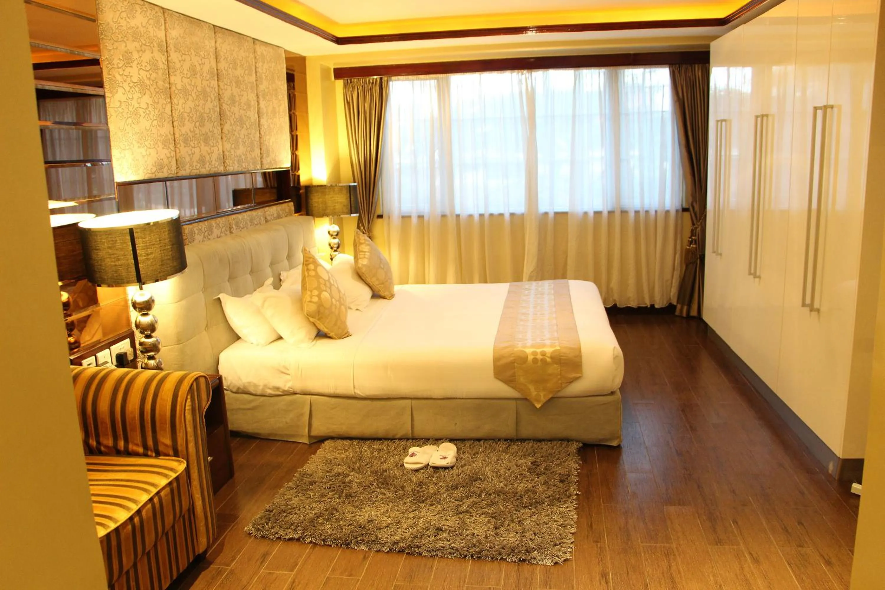 Bed in Clarence House Nairobi