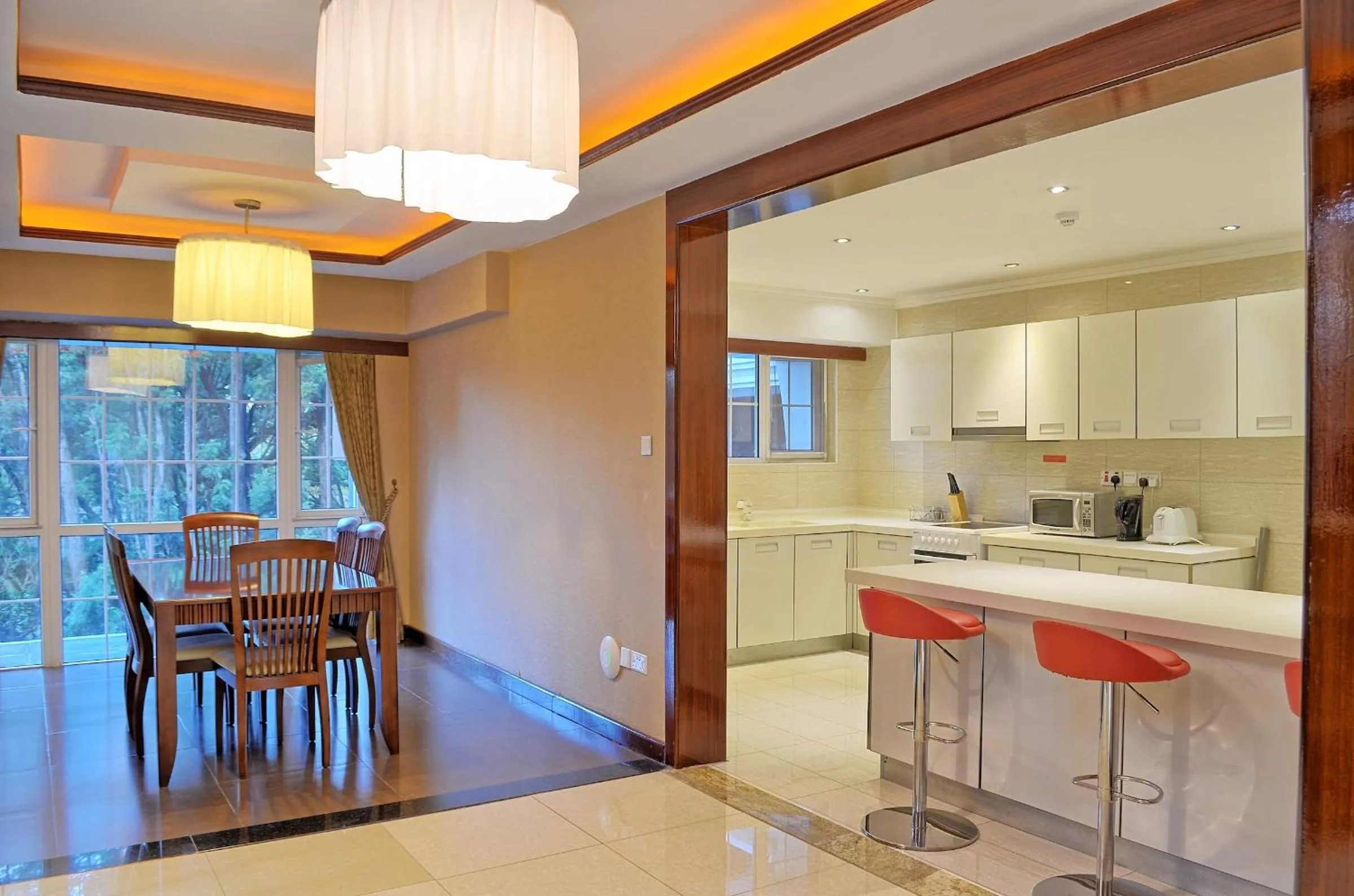 Kitchen or kitchenette in Clarence House Nairobi
