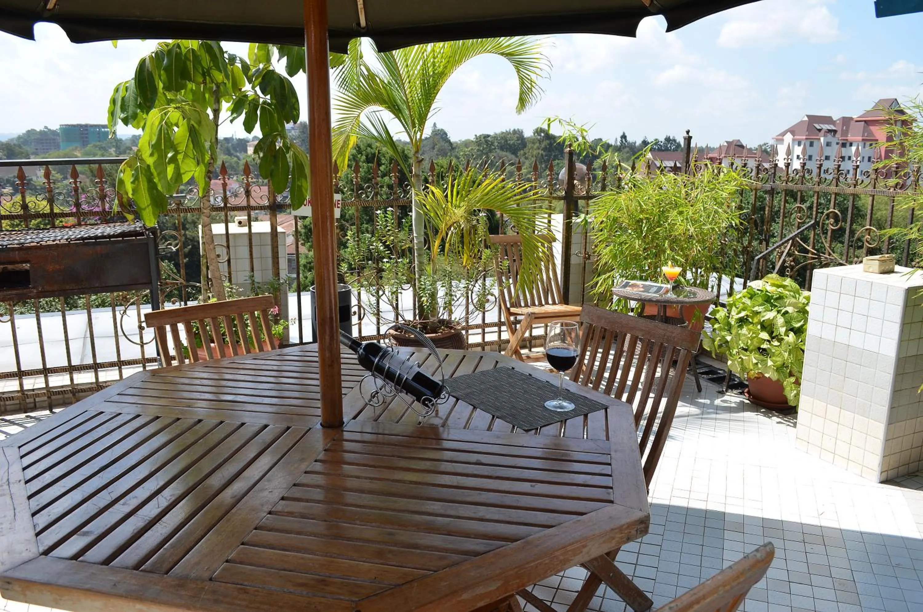 Seating area in Clarence House Nairobi