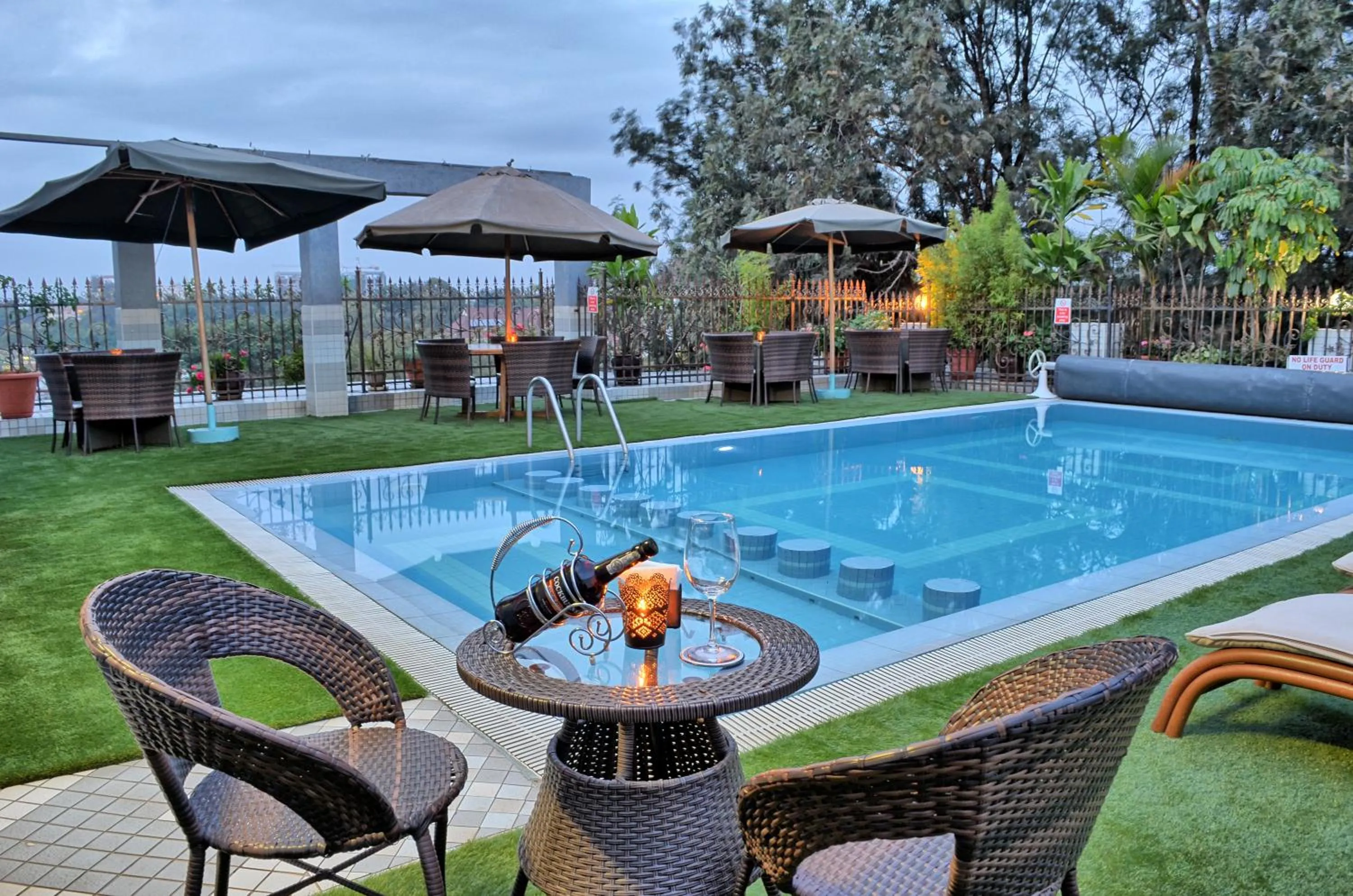 Swimming pool in Clarence House Nairobi