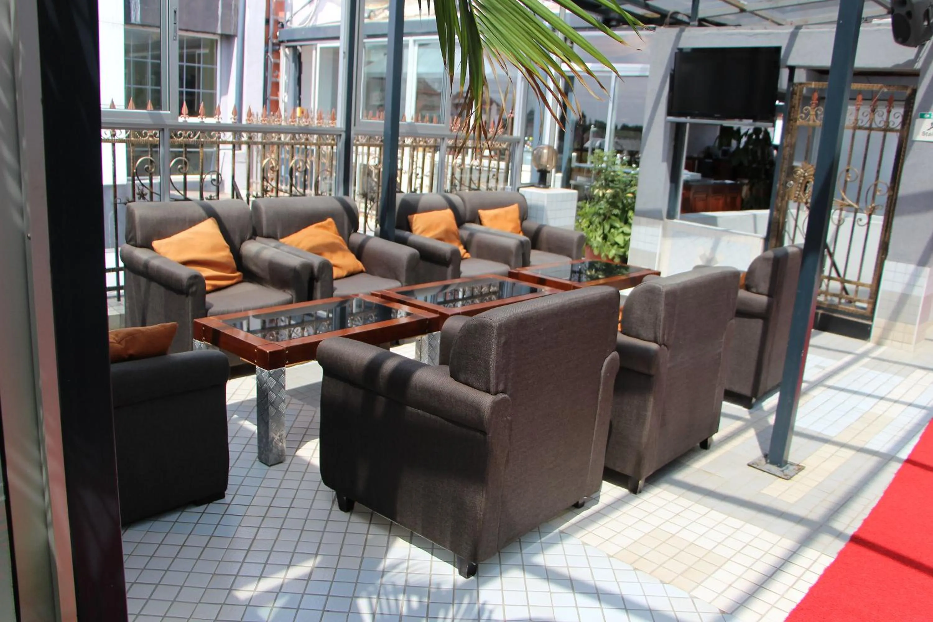 Patio in Clarence House Nairobi