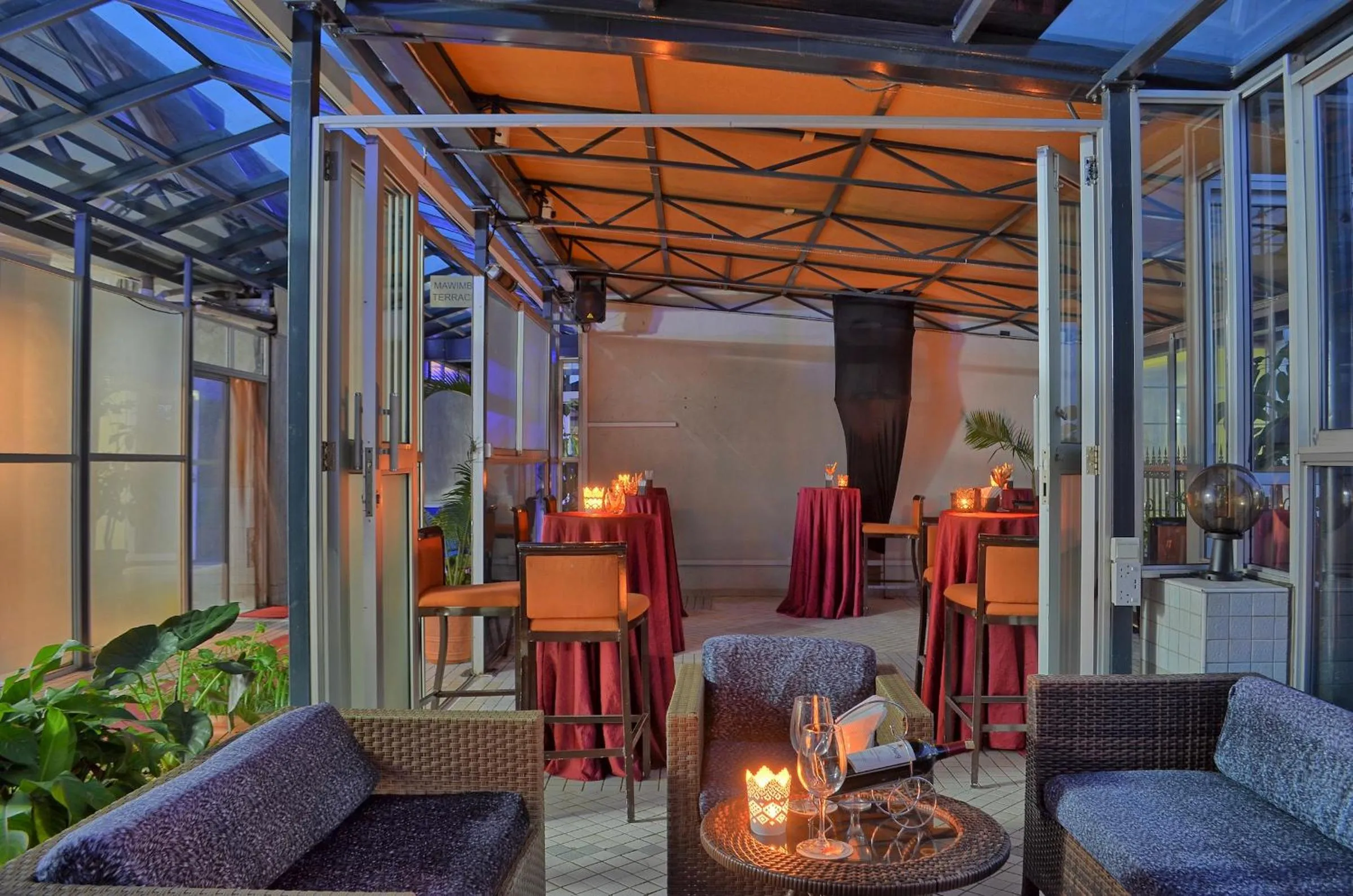 Patio in Clarence House Nairobi