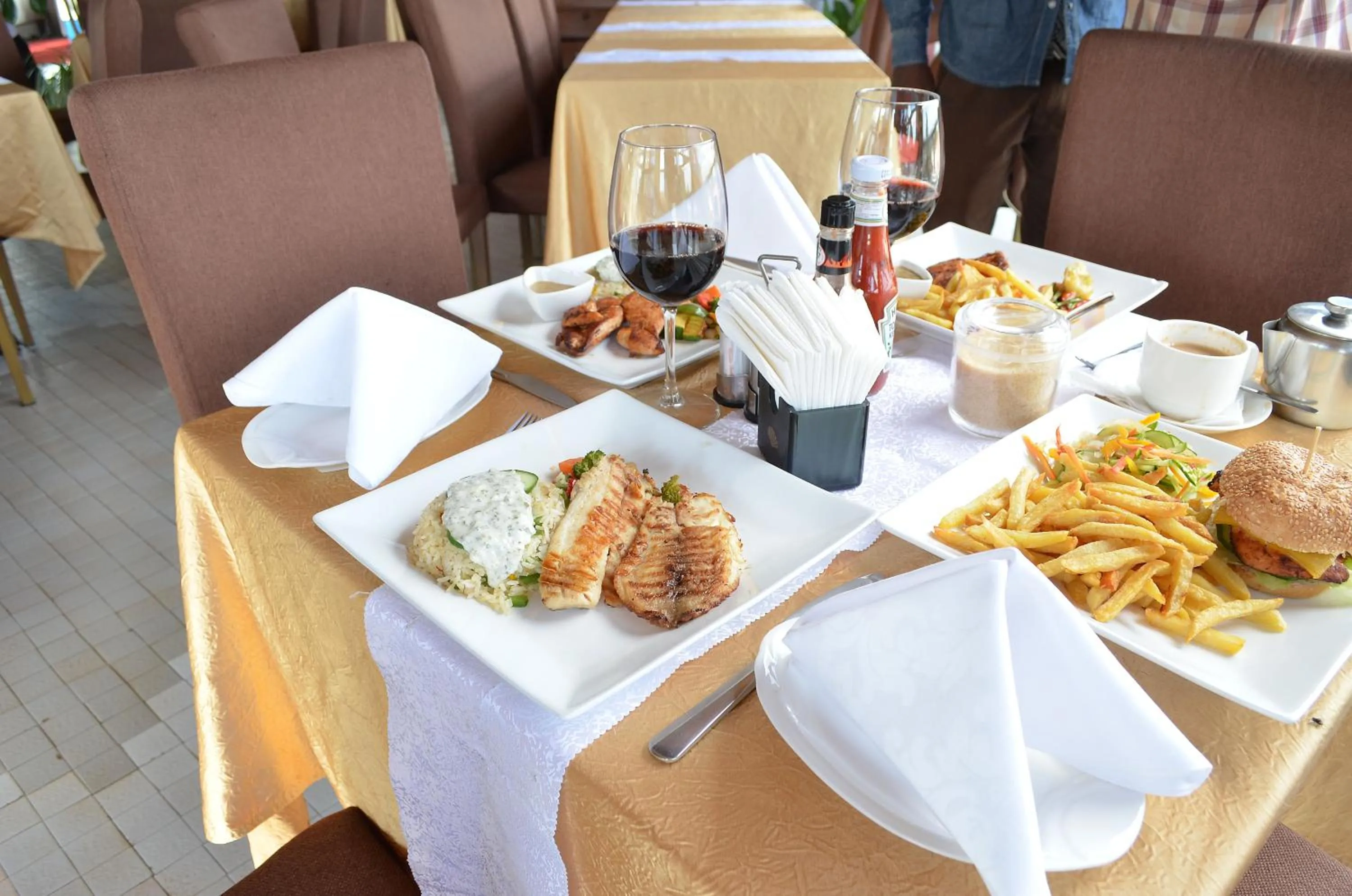 Food in Clarence House Nairobi