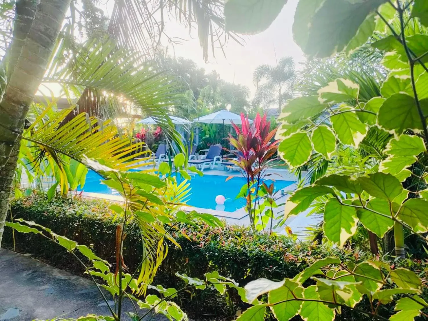 Swimming pool in Andawa Lanta Resort