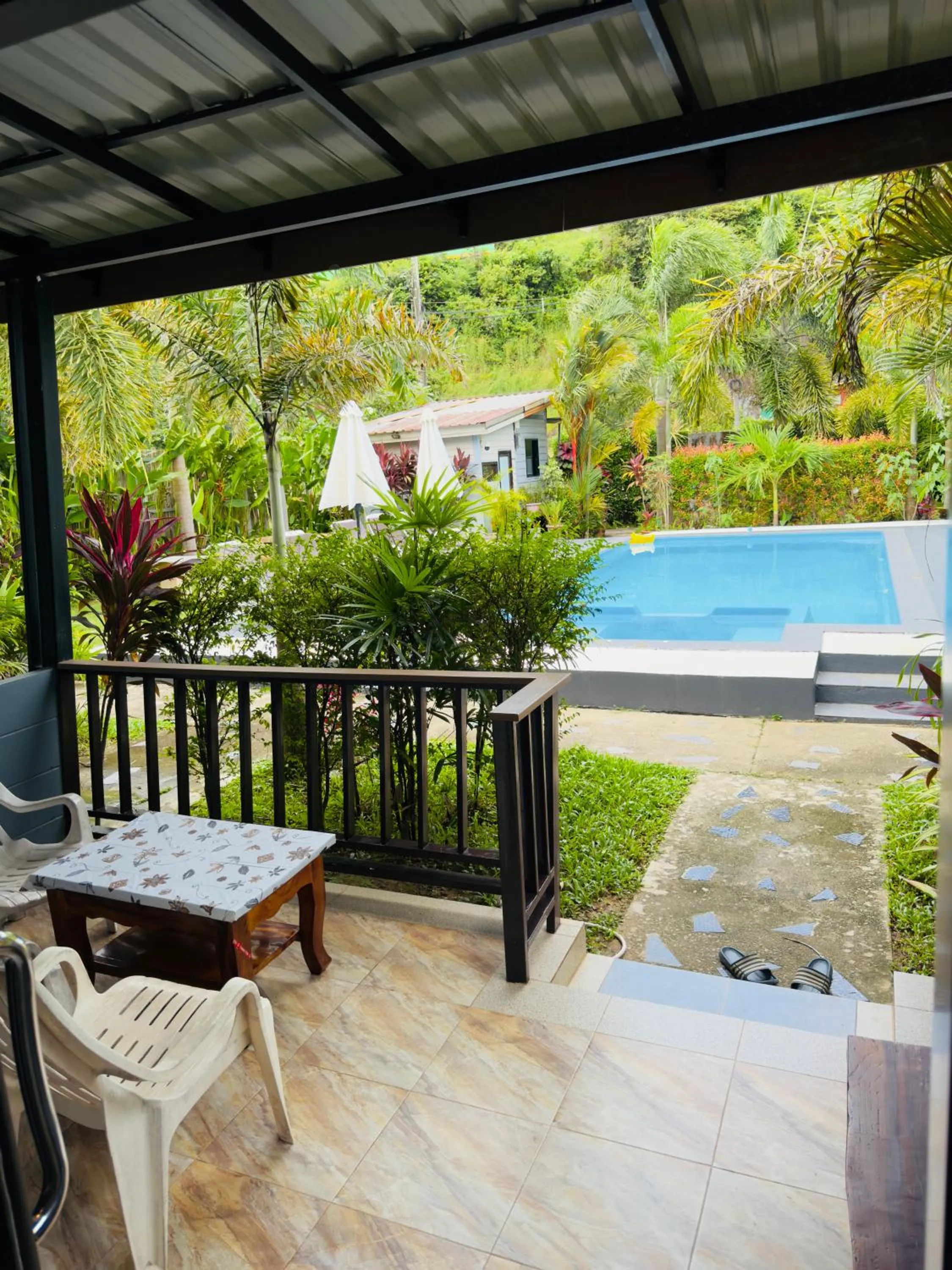 Balcony/Terrace in Andawa Lanta Resort