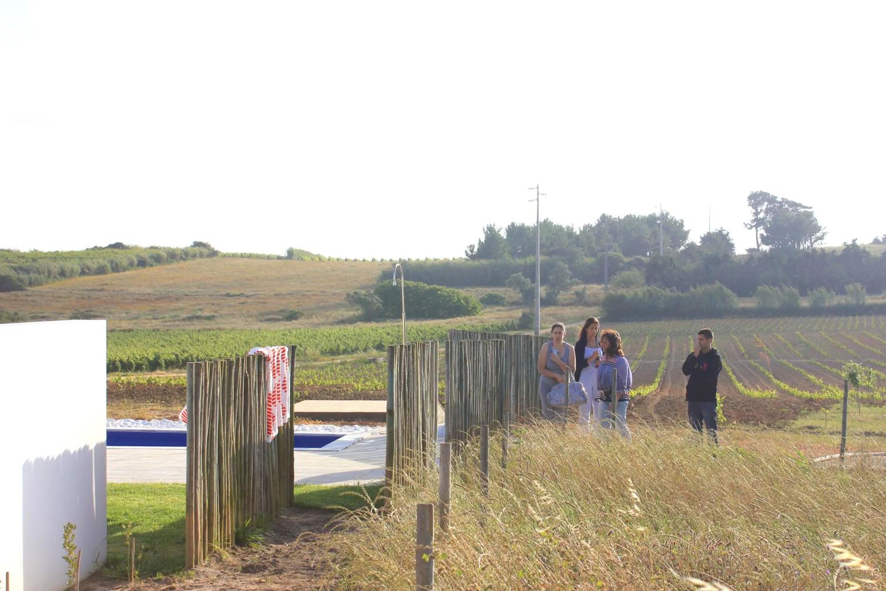 group of guests in Entre Vinhas & Mar