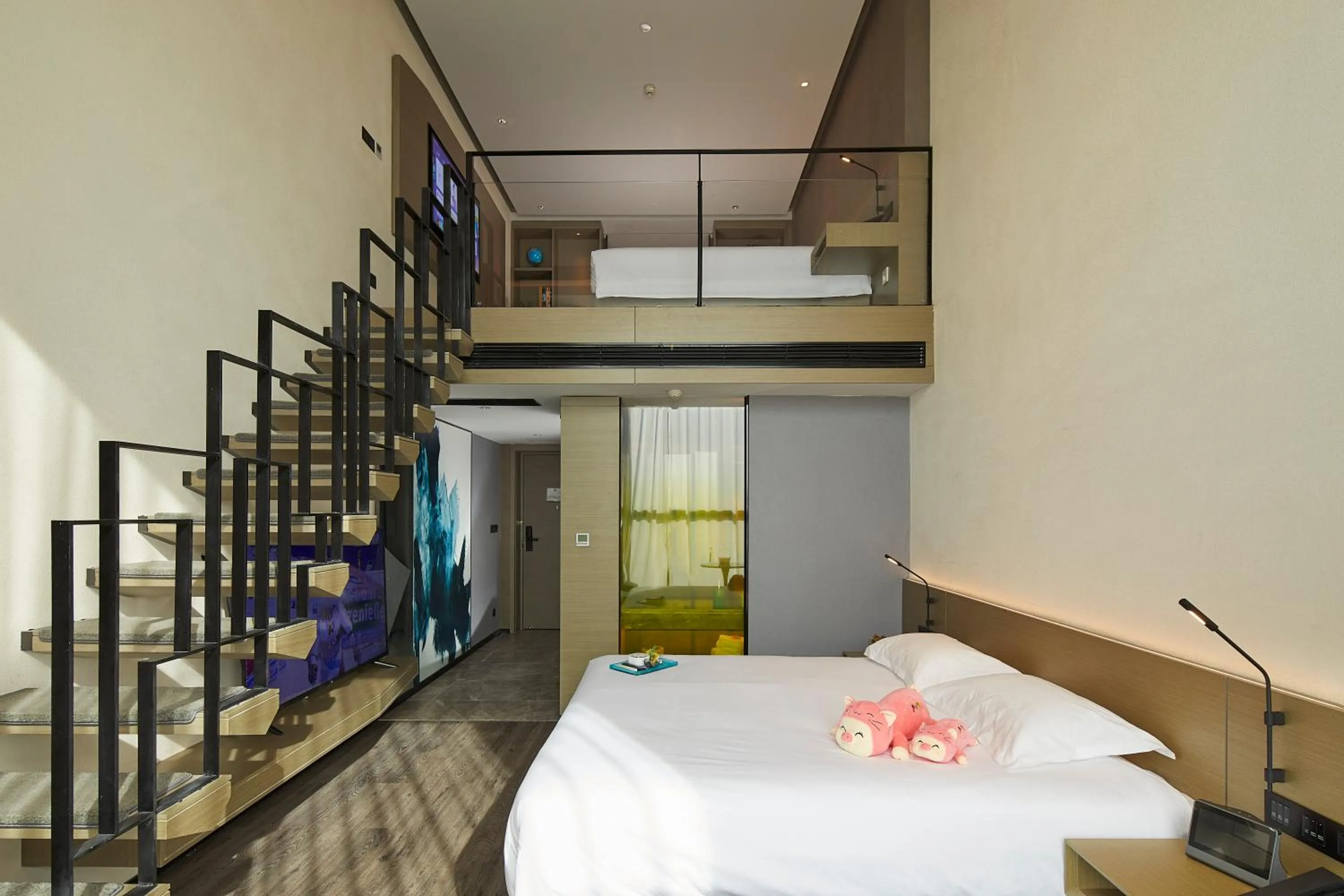 Photo of the whole room, Bed in Mercure Tai'an Centre