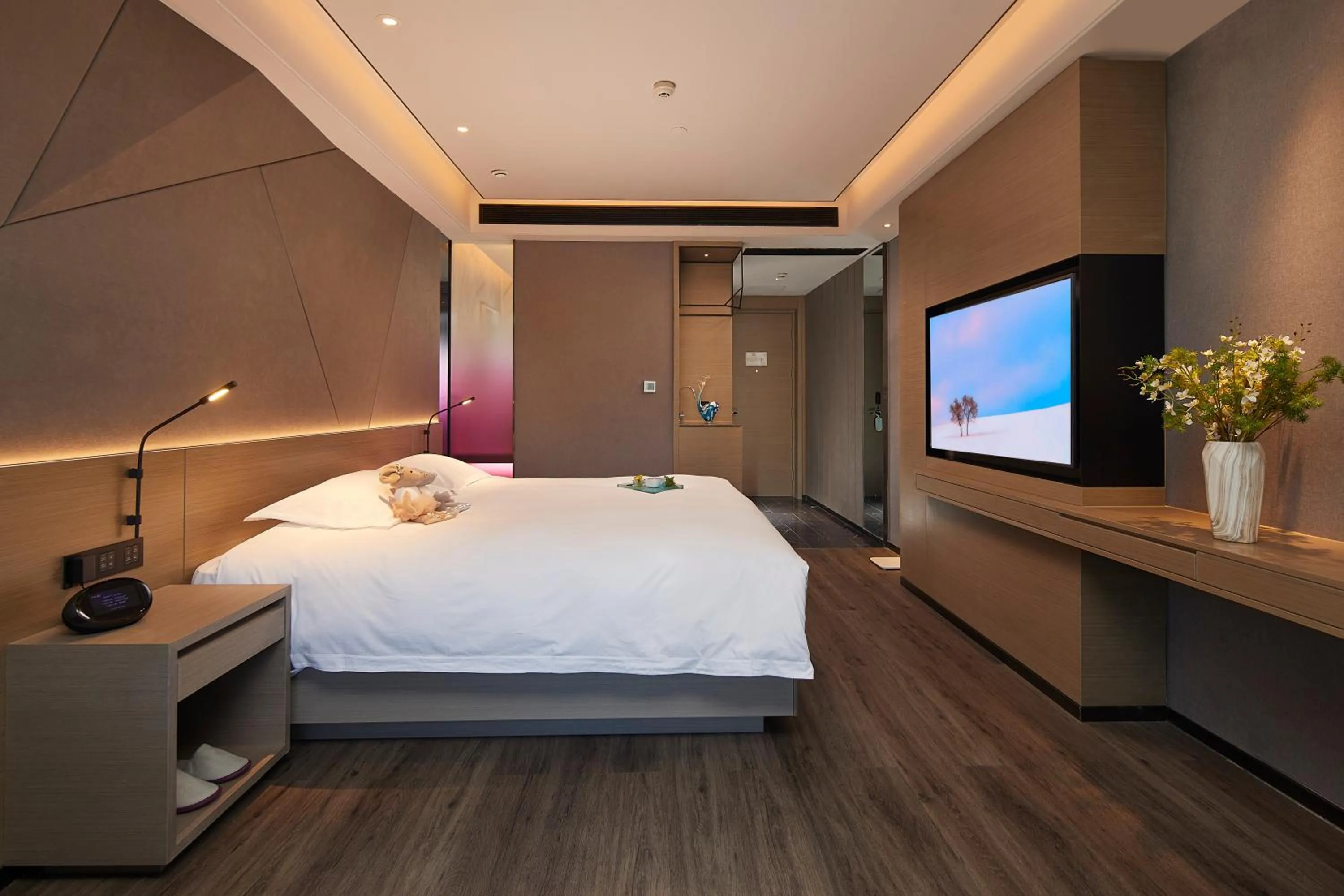 Bed in Mercure Tai'an Centre