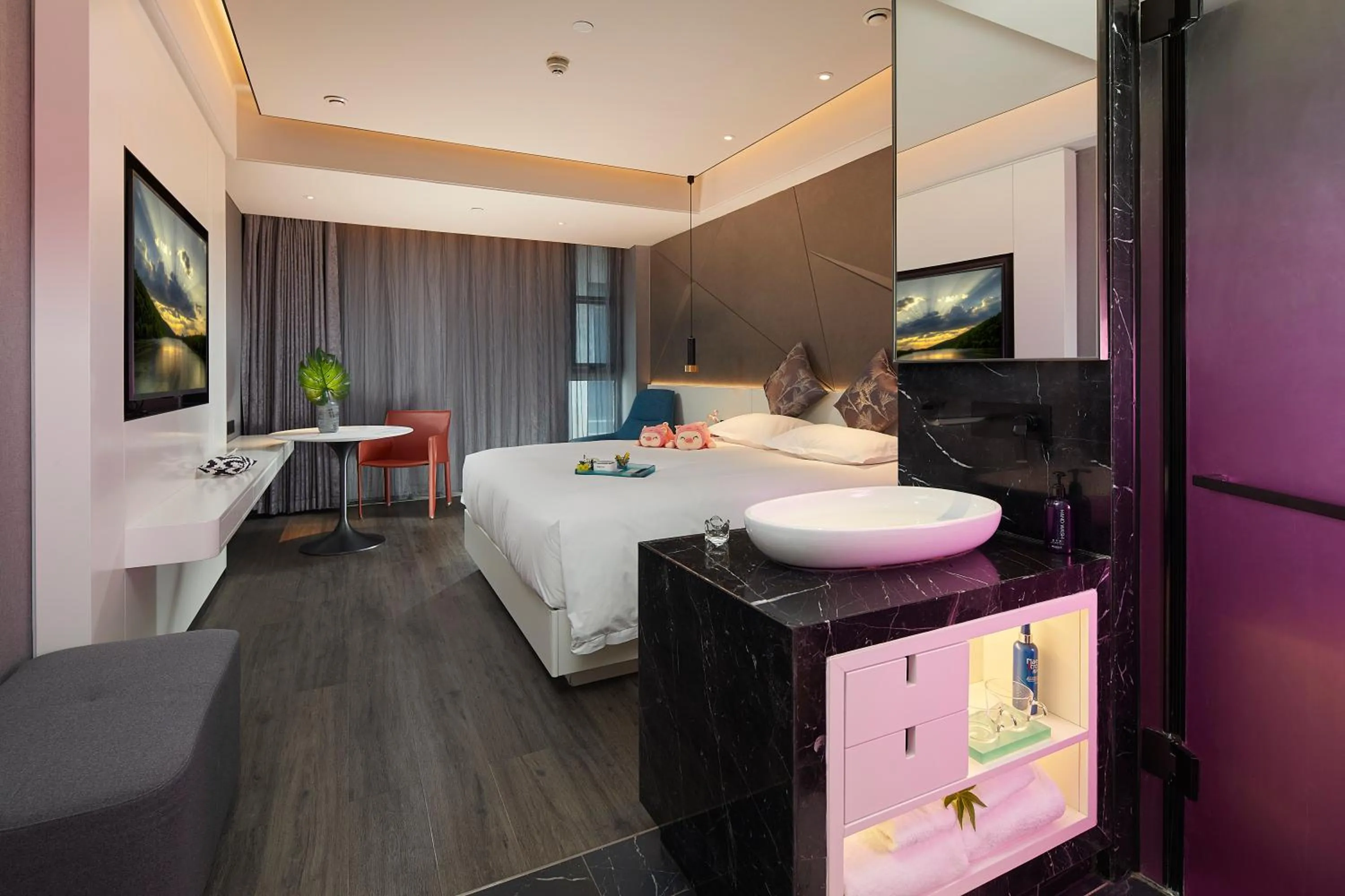 Bedroom, Bed in Mercure Tai'an Centre