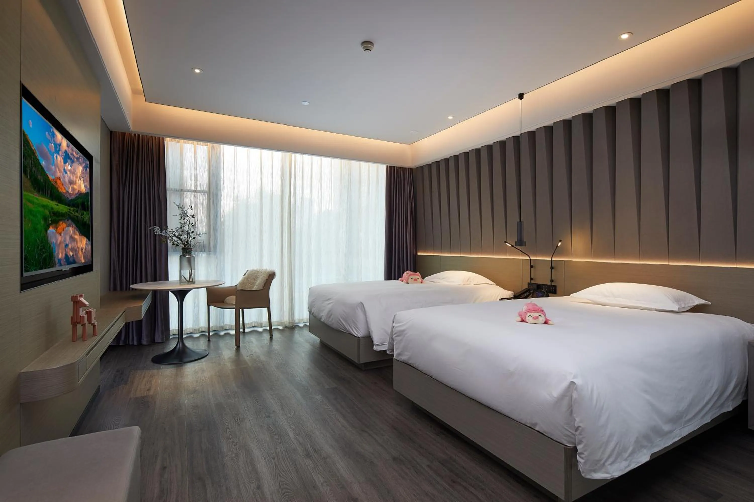 Bed in Mercure Tai'an Centre