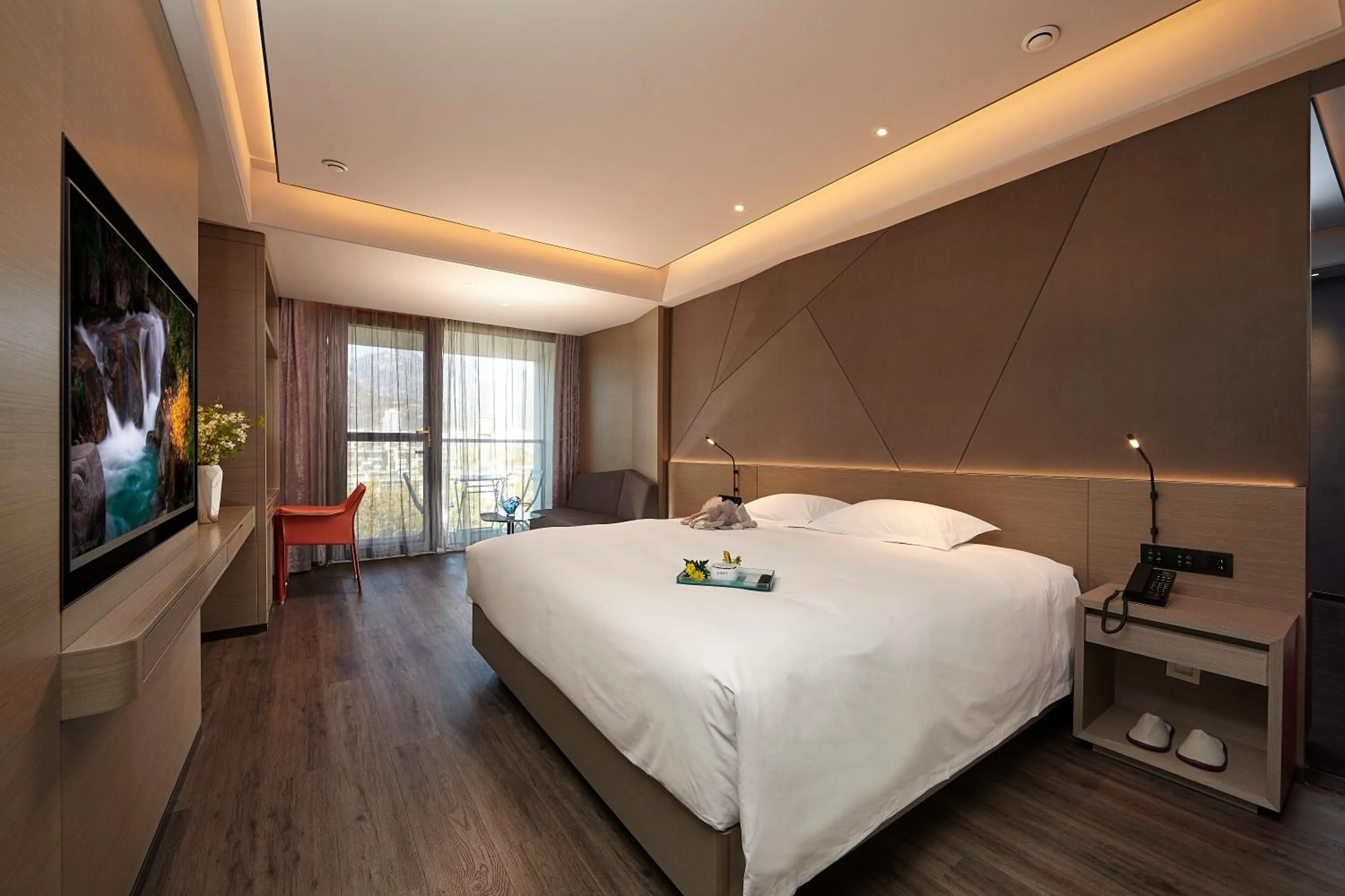 Bed in Mercure Tai'an Centre