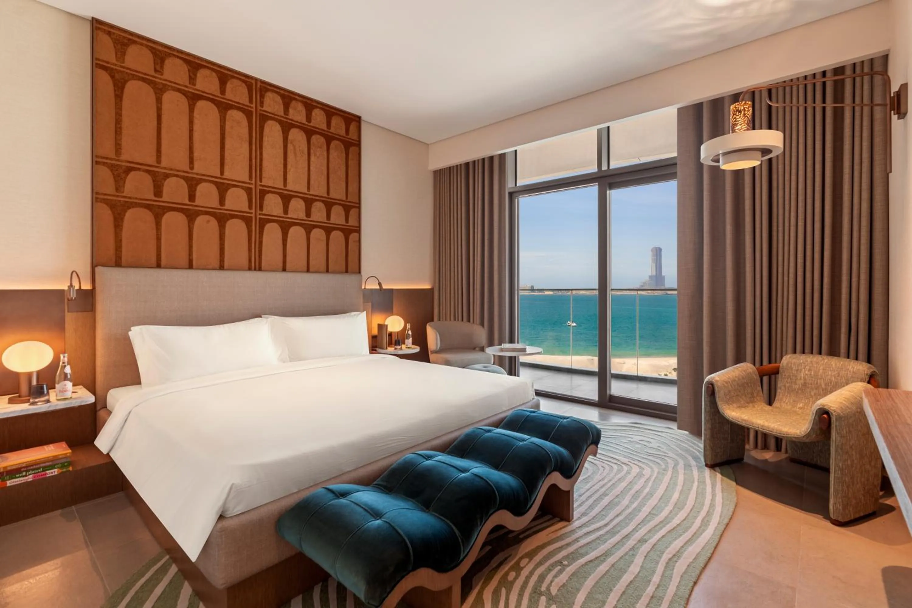 Bed in SO Ras Al Khaimah Hotel & Resort-Ultra All Inclusive