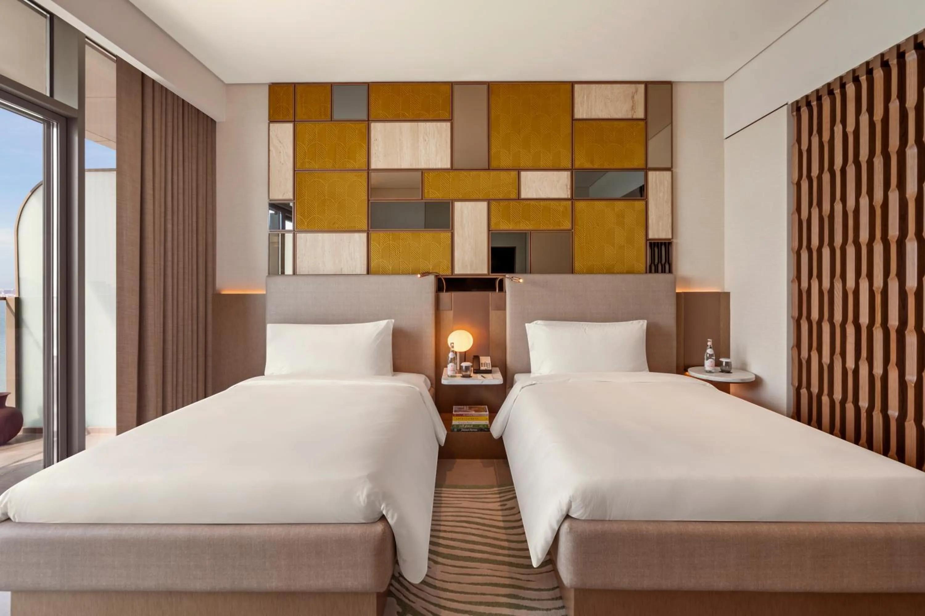 Bed in SO Ras Al Khaimah Hotel & Resort-Ultra All Inclusive