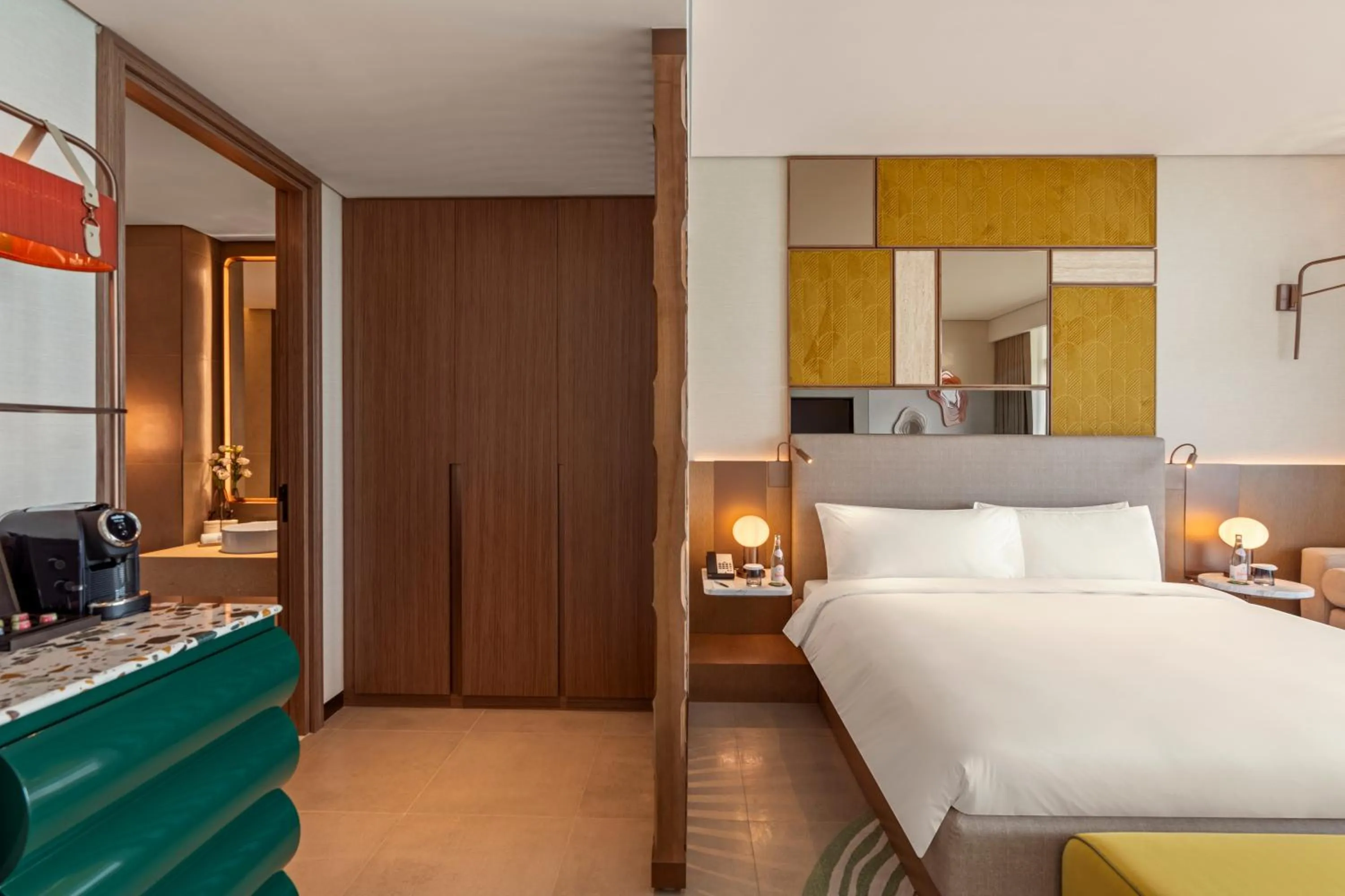 Bed in SO Ras Al Khaimah Hotel & Resort-Ultra All Inclusive