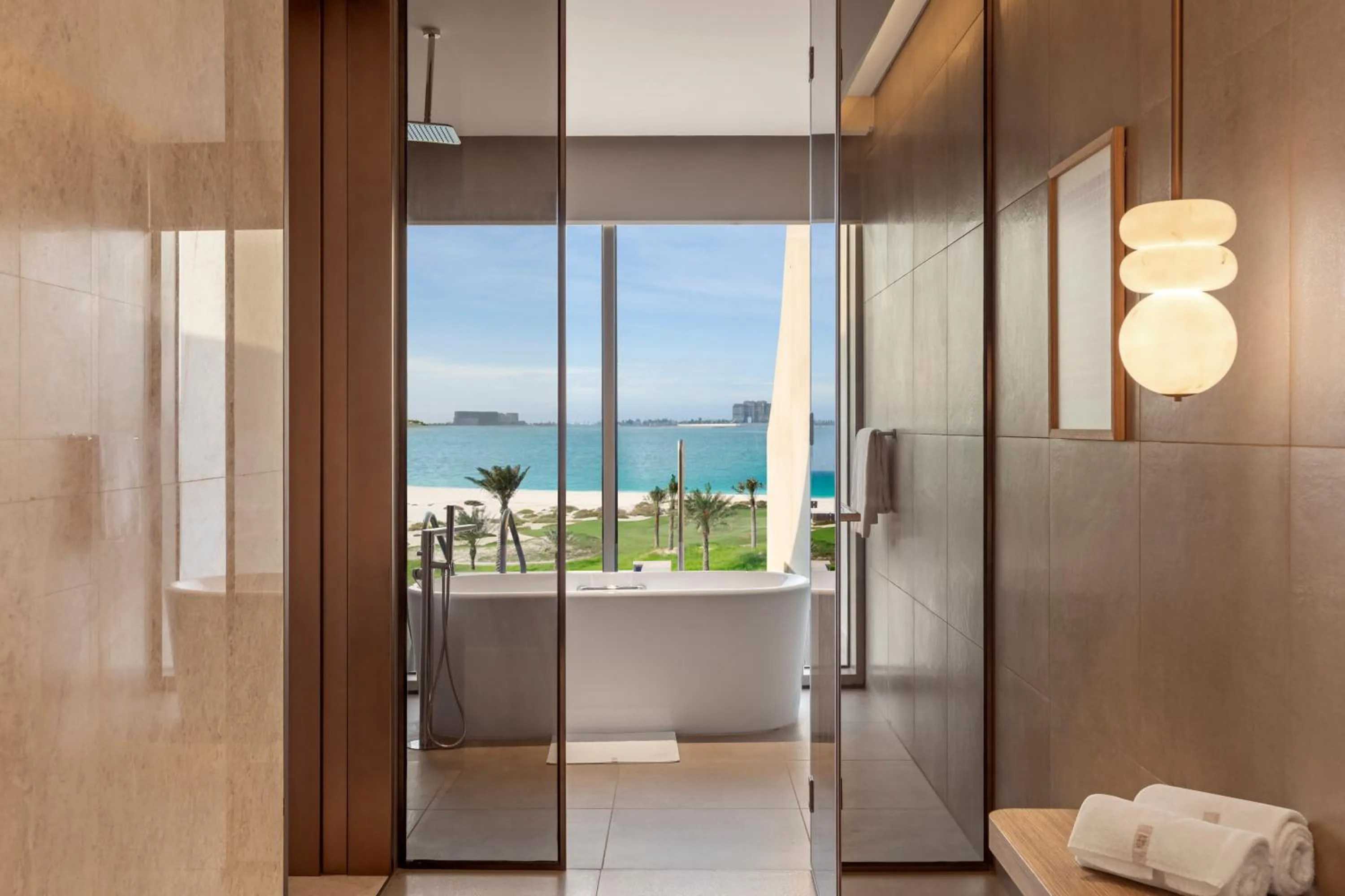 Shower in SO Ras Al Khaimah Hotel & Resort-Ultra All Inclusive