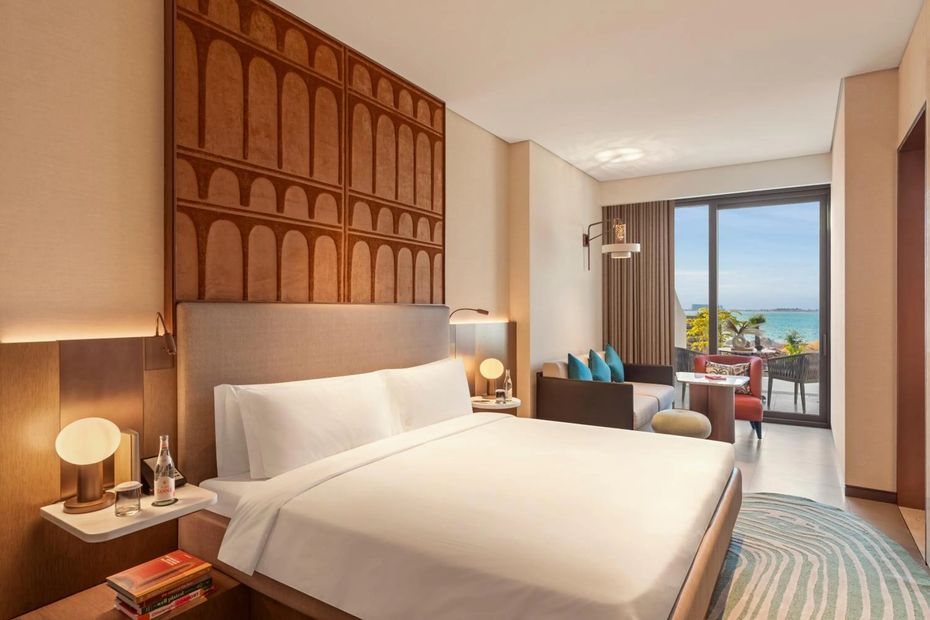 Bed in SO Ras Al Khaimah Hotel & Resort-Ultra All Inclusive