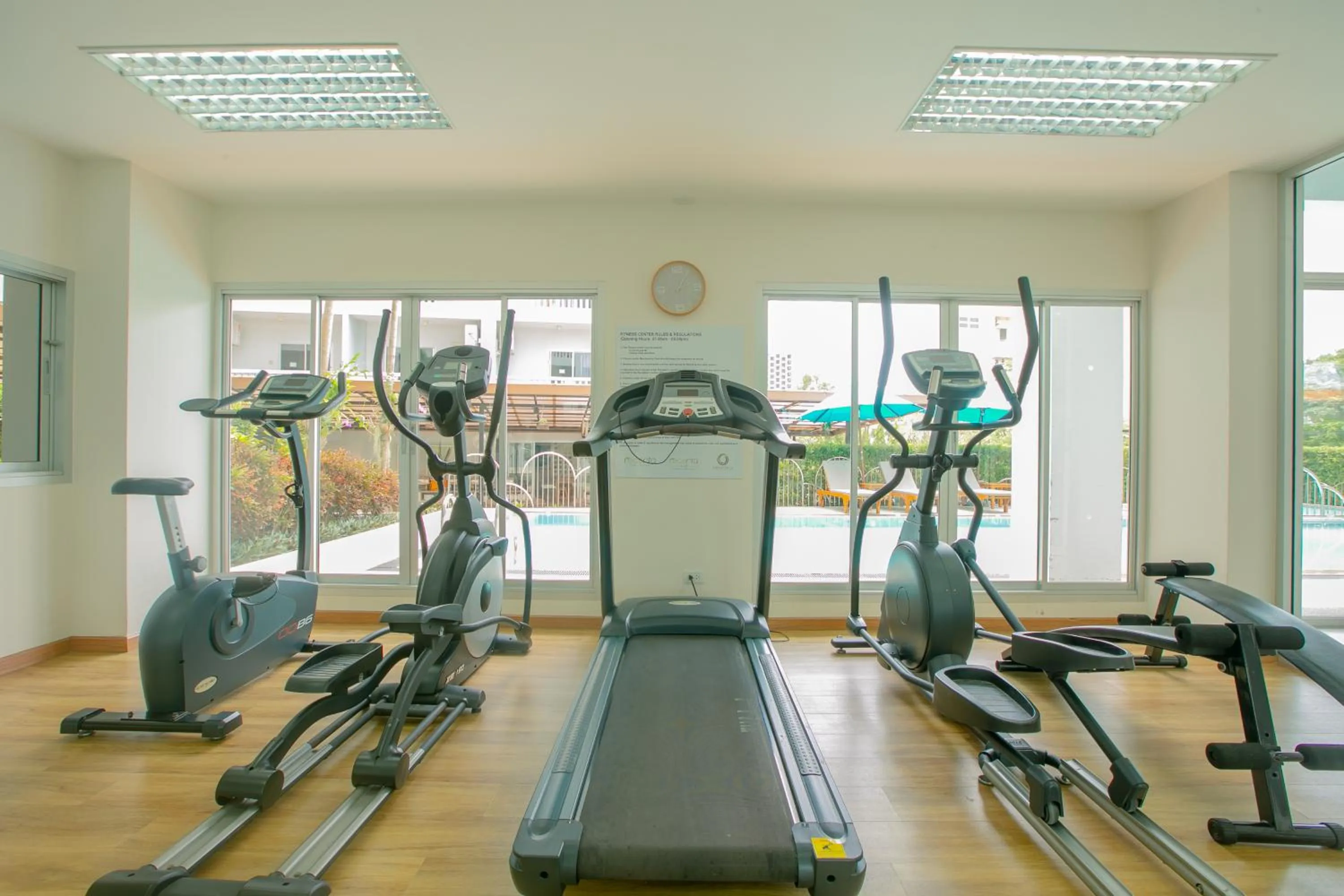 Fitness centre/facilities in Recenta Suite Phuket Suanluang