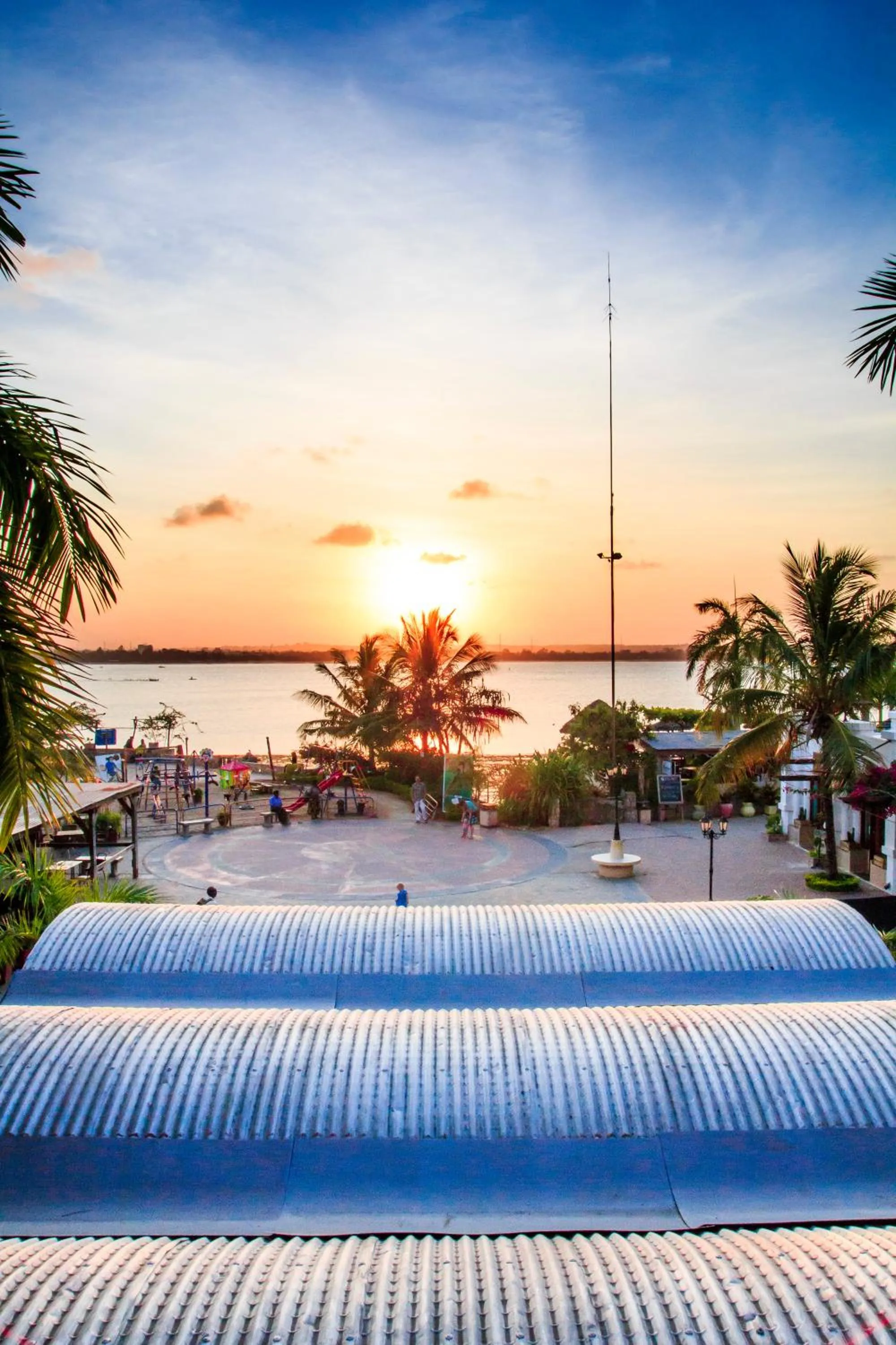 Bird's eye view in Hotel Slipway