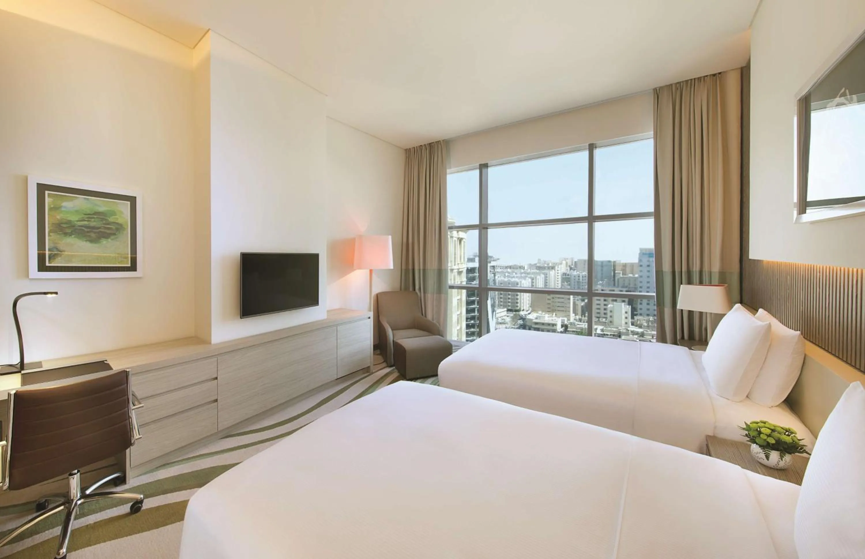 Bedroom, Bed in DoubleTree by Hilton Doha Old Town