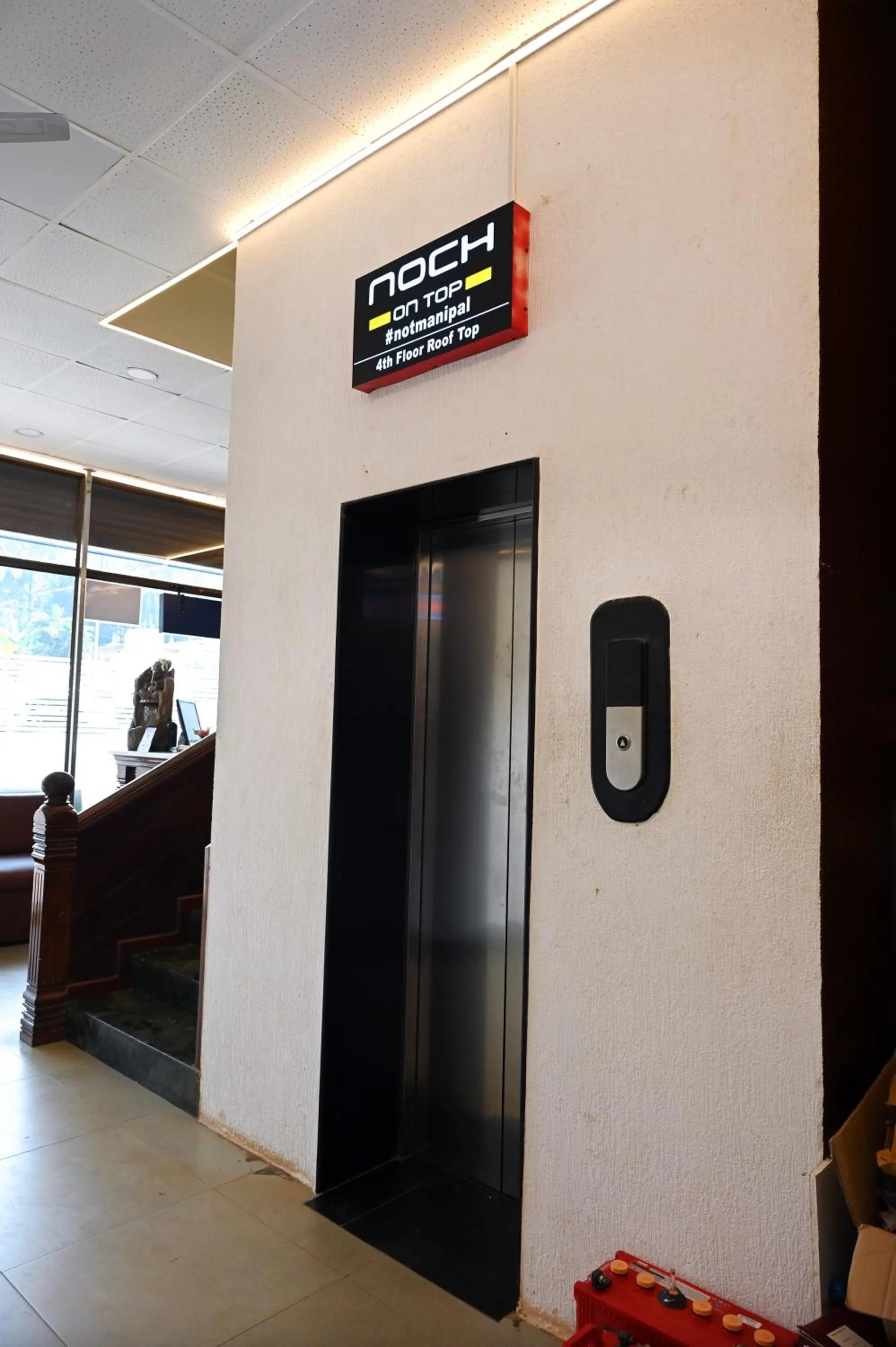 elevator in Hotel Sai Sagar