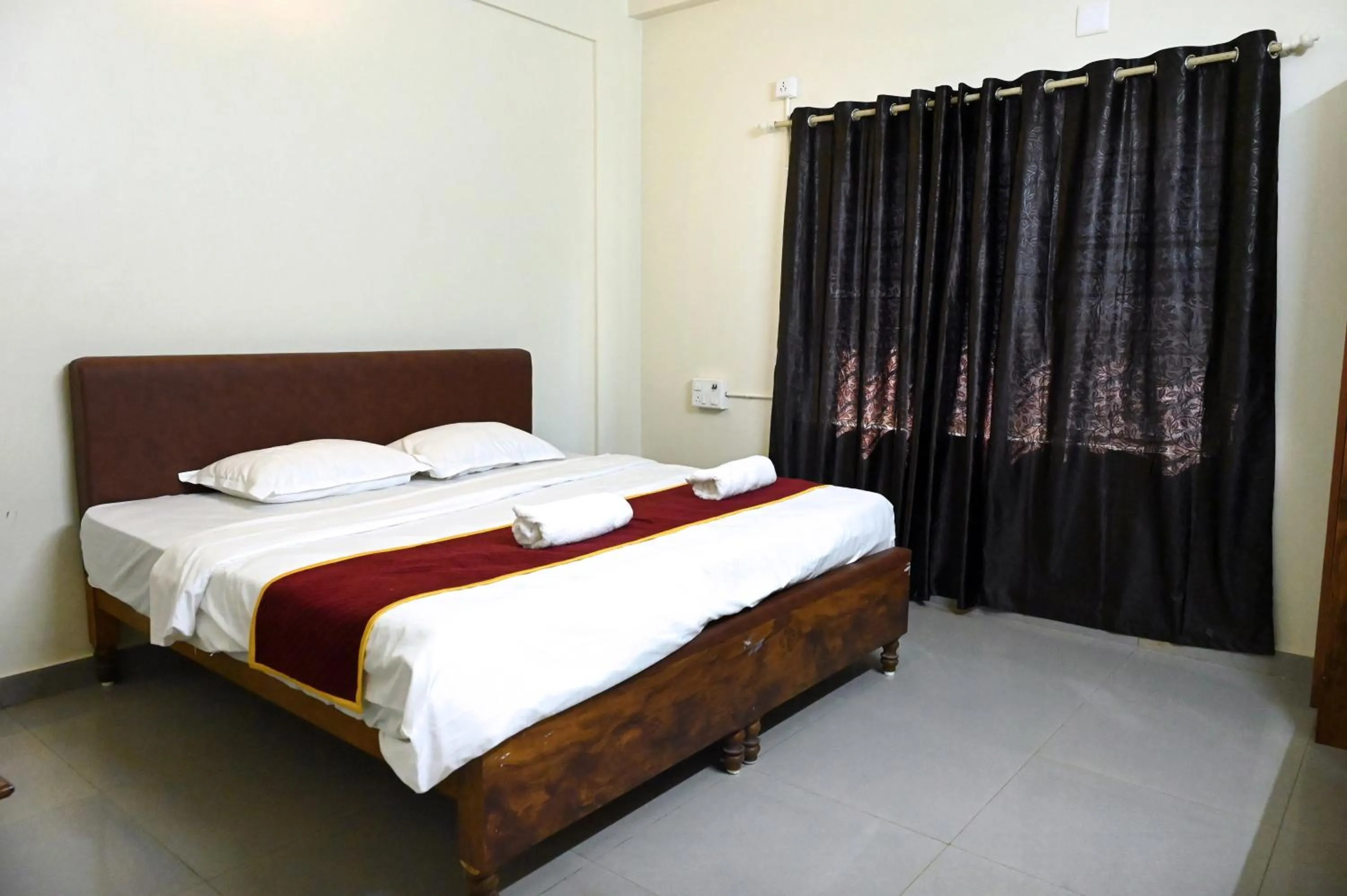 Bed in Hotel Sai Sagar