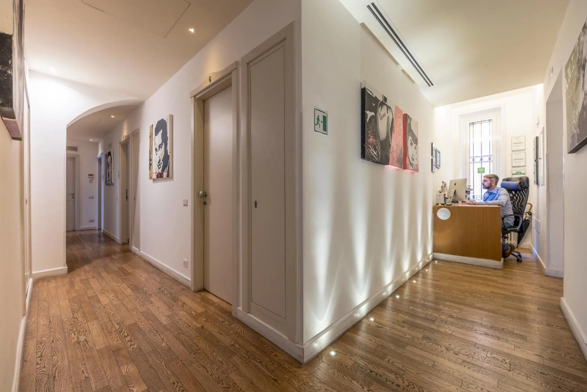 Lobby or reception in Rome Armony Suites