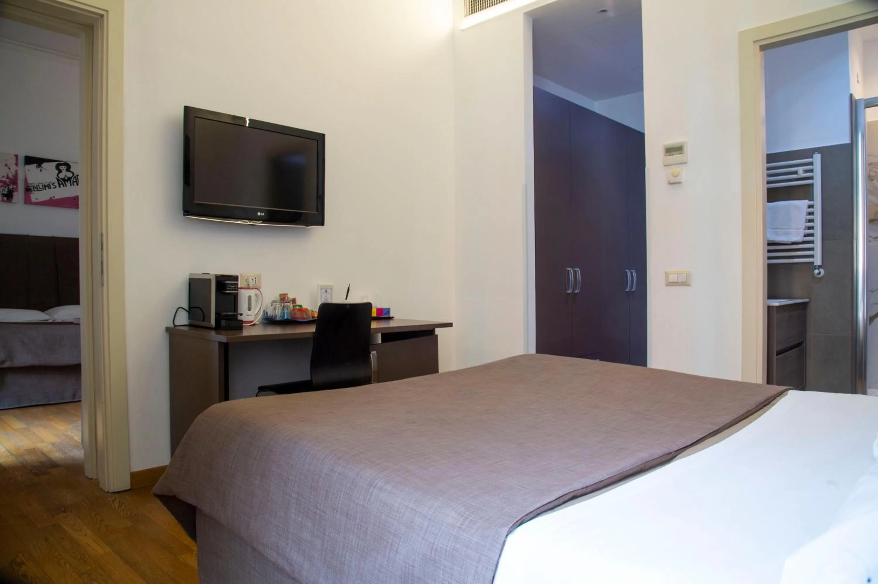 Bed in Rome Armony Suites
