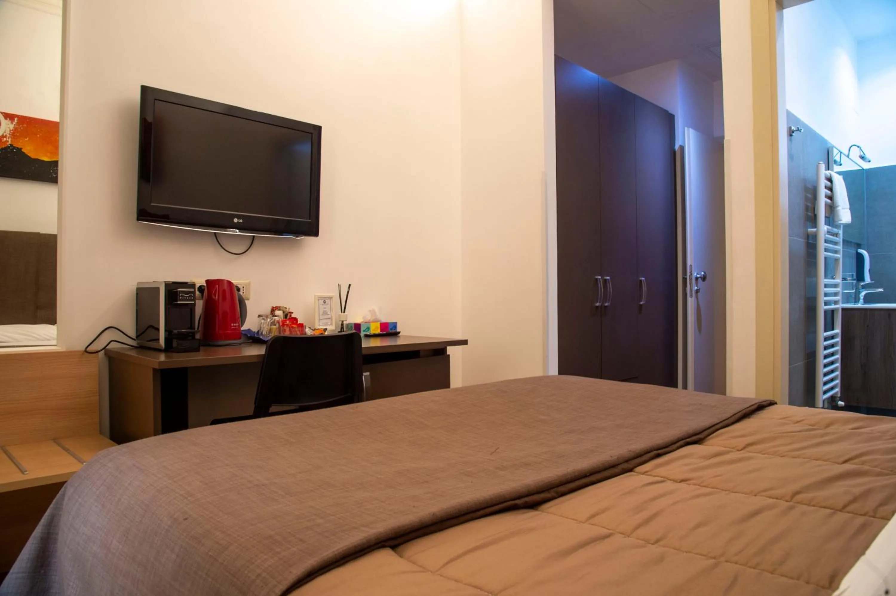 Bed in Rome Armony Suites