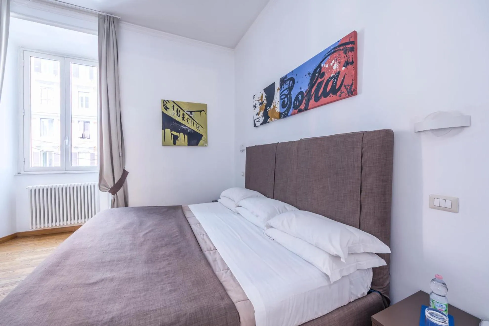 Bed in Rome Armony Suites